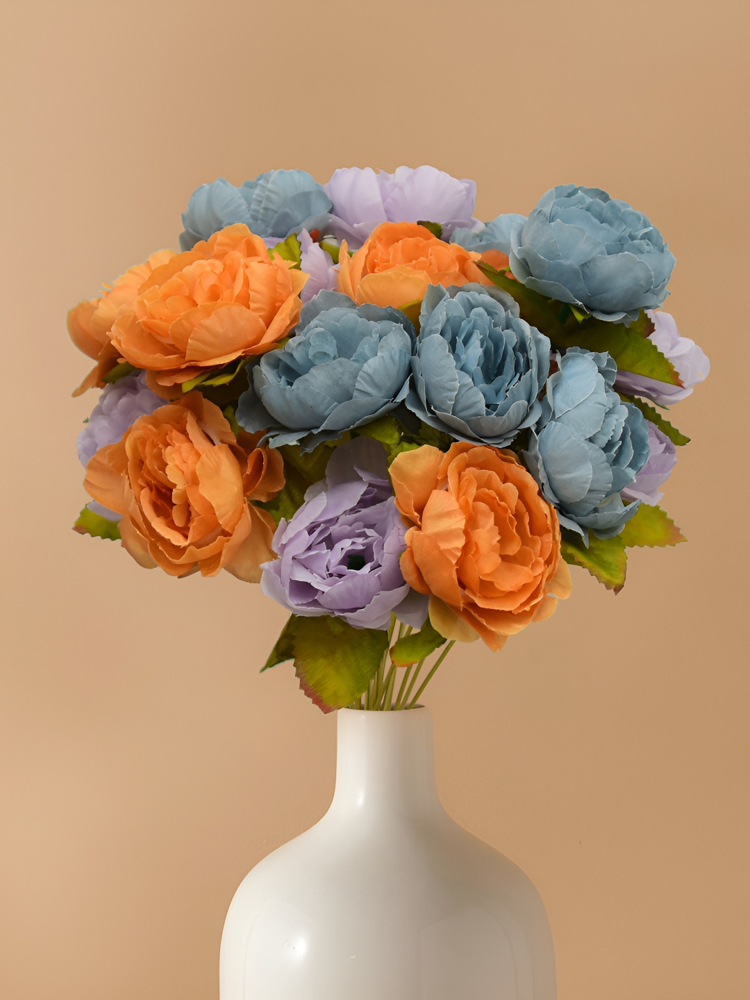 Homesake Blue 3 Pieces Peony Artificial Flower