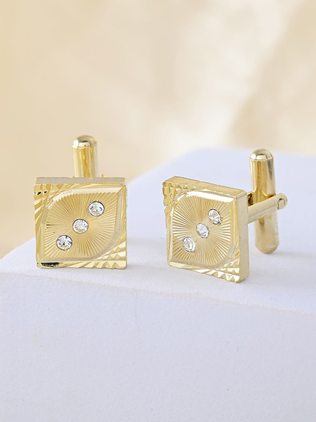 Voylla Monarch Classic Mens Cufflinks