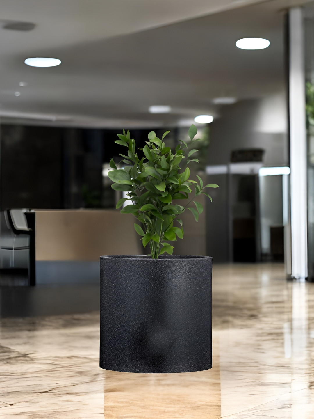 Go Hooked Decorative Planter & Indoor Outdoor  Flower Pot Tube 10