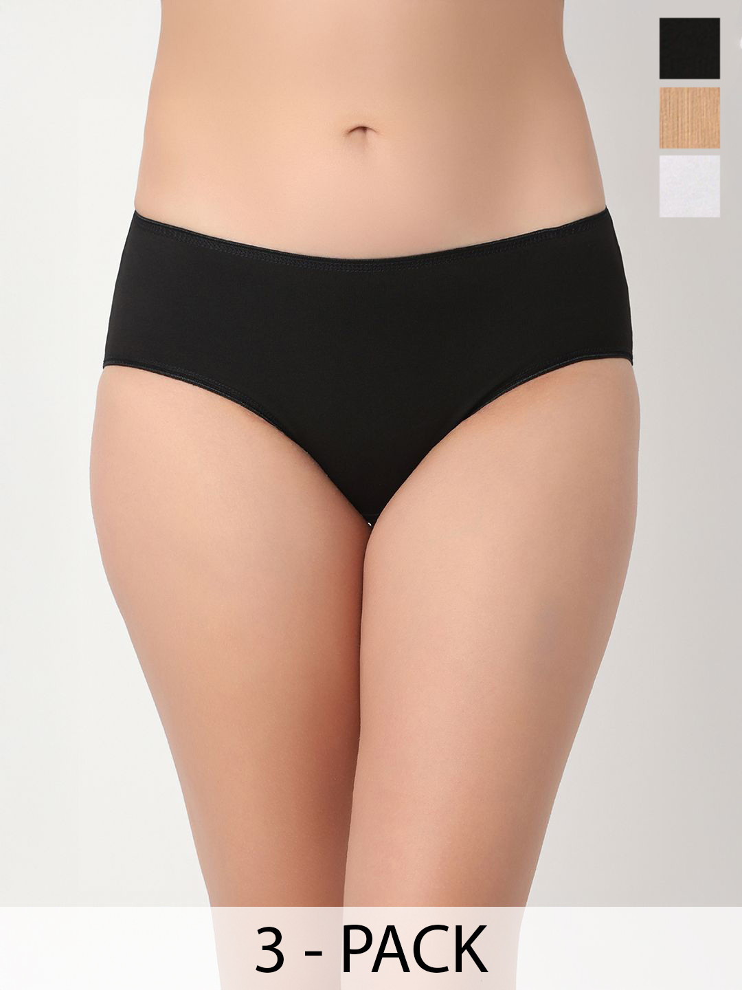 Juliet Women Pack Of 3 Hipster Briefs 5612-4XL