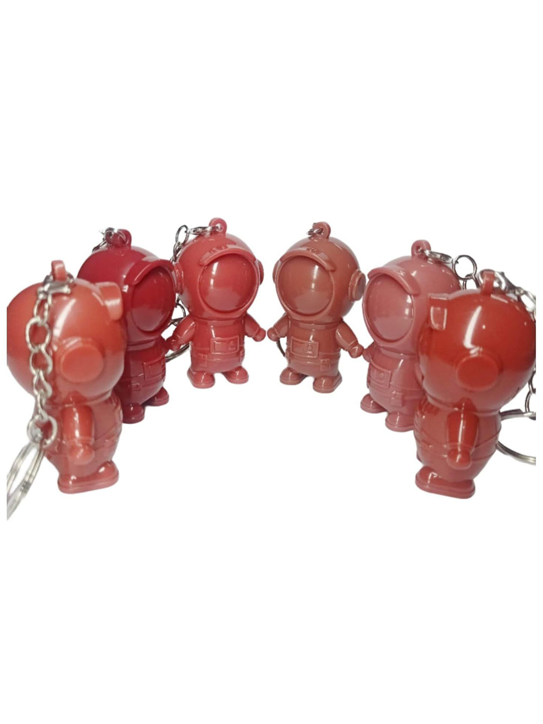 VBA 2 In 1 Key Chain Bear Long Lasting Liquid Lipstick - 6 ml - Brown