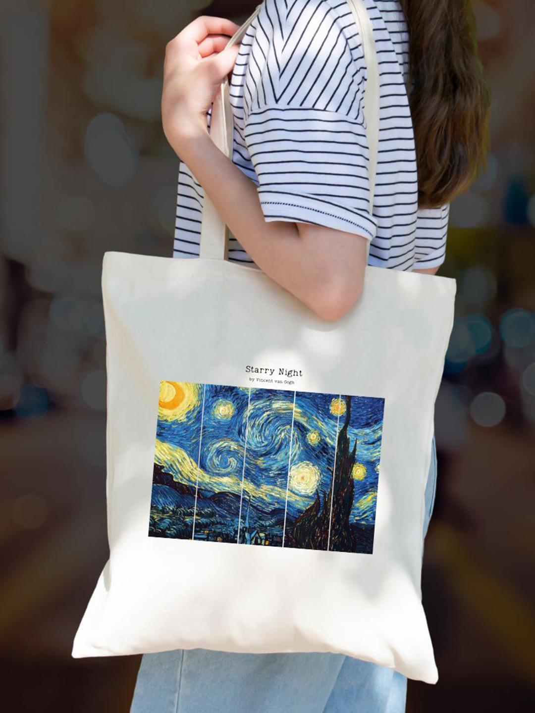 Toteaa - Carry your Charm Printed Oversized Swagger Shoulder Bag