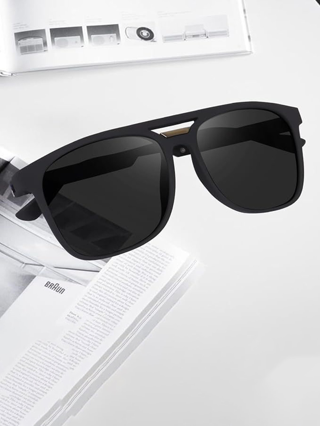 SPADEACES Unisex Square Sunglasses with Polarised Lens SP 20201 Modern