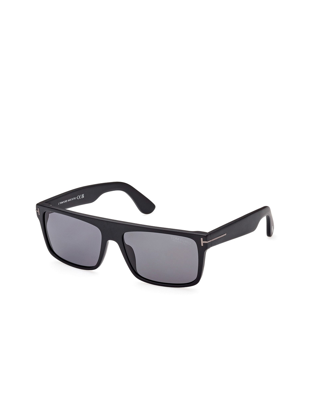 Tom Ford Men Rectangle Sunglasses with UV Protected Lens FT0999-N 58 02D