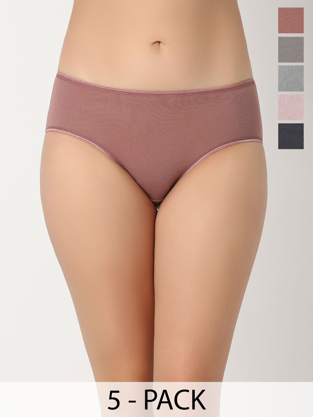 Juliet Pack Of 5 Hipster Briefs 7157-M
