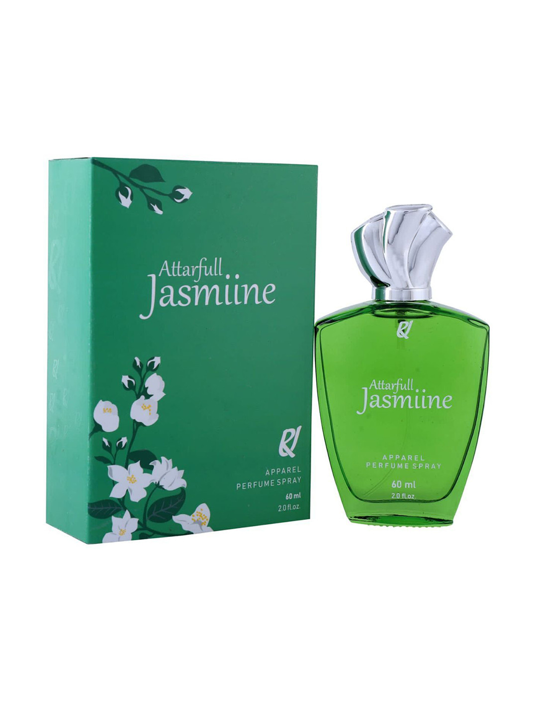 RU Set Of 2 Attarfull Jasmiine & 24 Carat Gold Alcohol Free Perfume Spray - 60 ml Each
