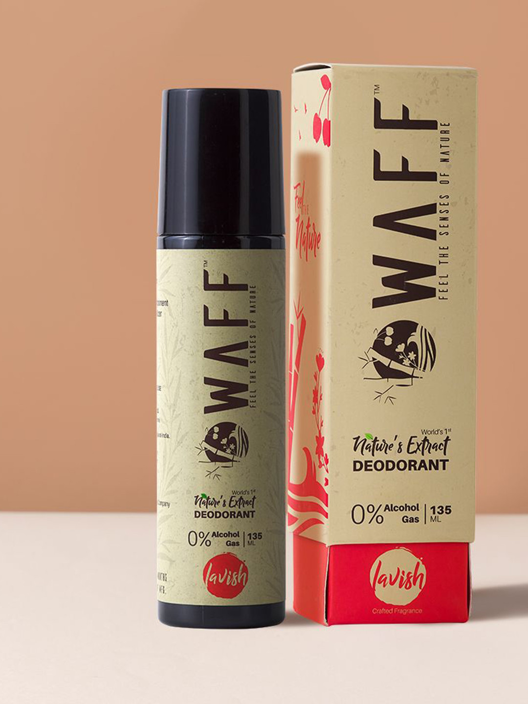 WAFF Lavish Alcohol Free Deodorant -  135 ml