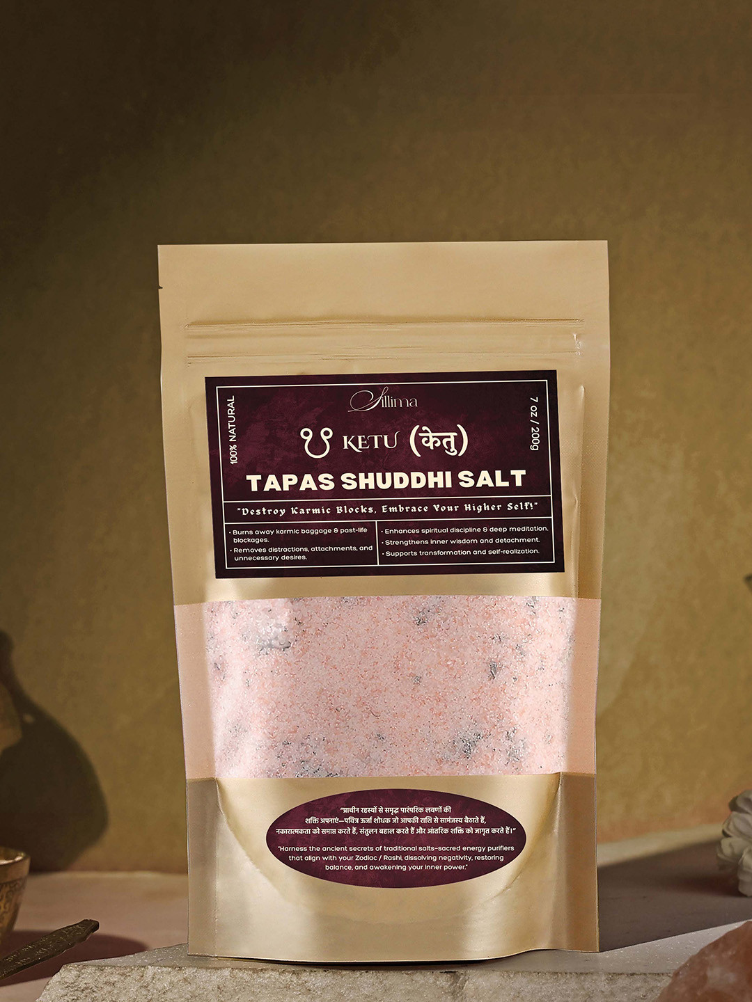 Sillima Tapas Shuddhi Salt - Ketu - 200 g