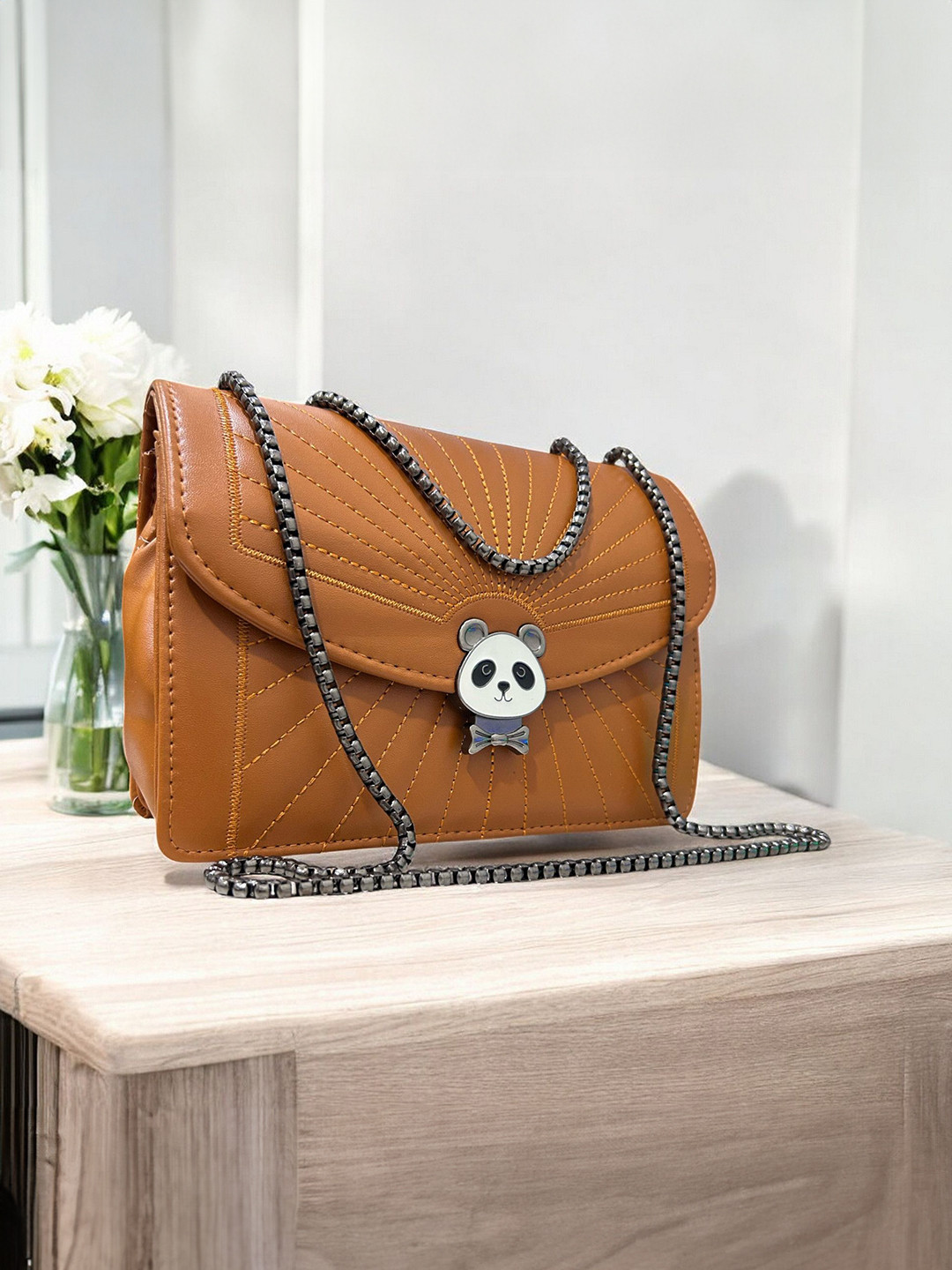 CLARIS JAMES Animal PU Sling Bag