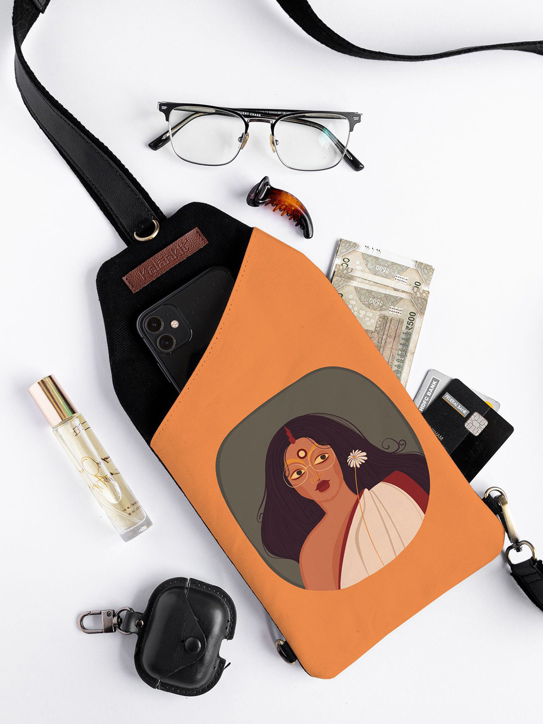 Kalankit Unisex Stylish Crossbody Fanny Pack Waist Pouch