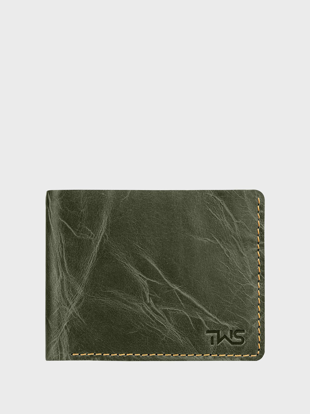 The Wallet Store Men Abstract Leather Two Fold Wallet