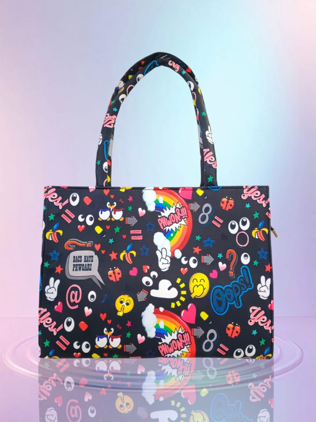 Shanaya Trends Printed Shopper Tote Bag