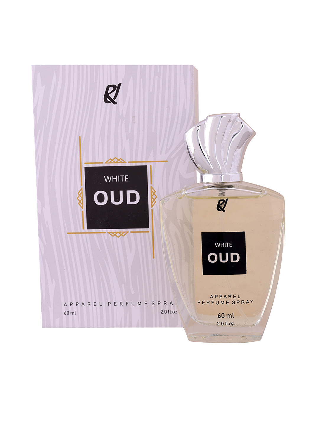 RU Set Of 2 Attarfull Jasmiine & White OUD Apparel Perfume Spray - 60 ml Each