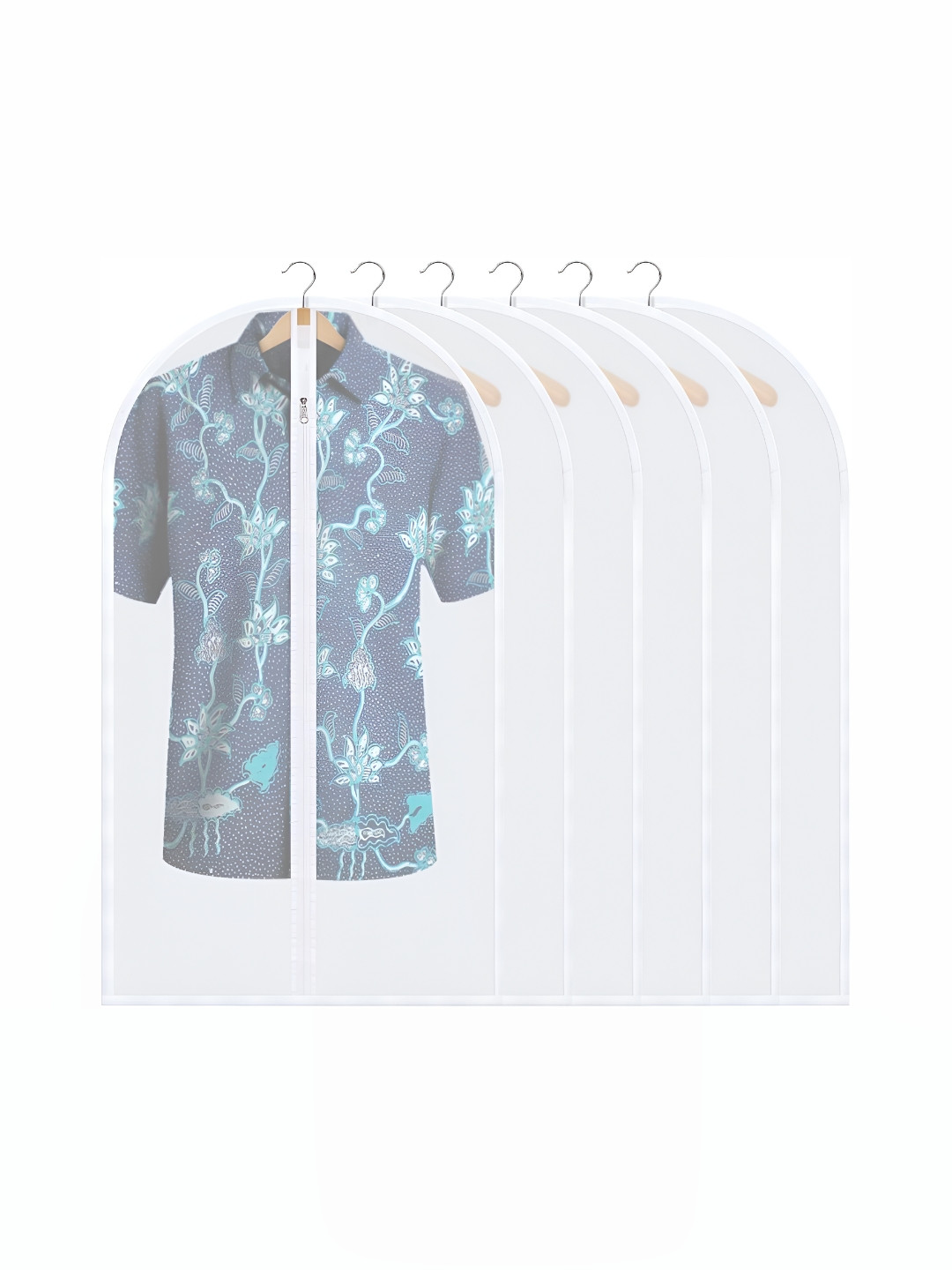 Panchhi Store Transparent 6 Pieces Reusable Suit Organiser