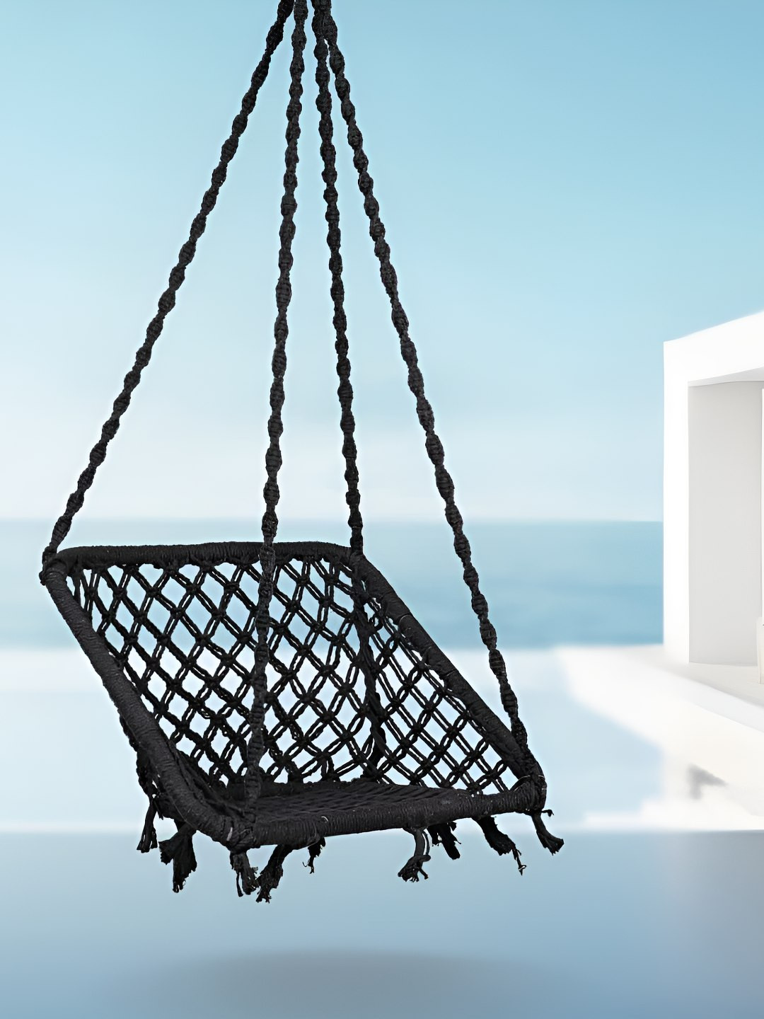 Swingzy Black Hammock Hanging Swing Chair