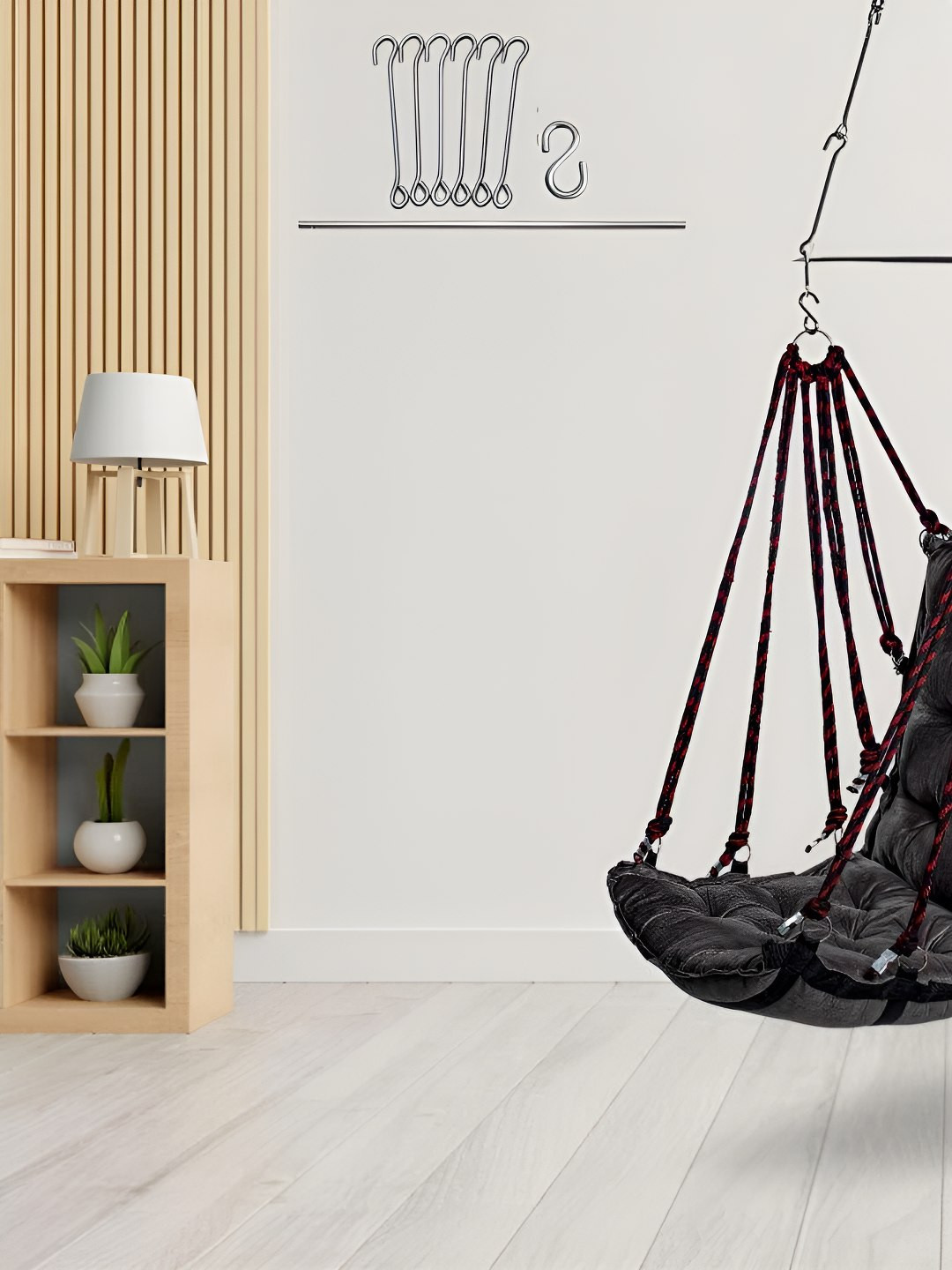 Swingzy Grey Hanging Hammock Swing
