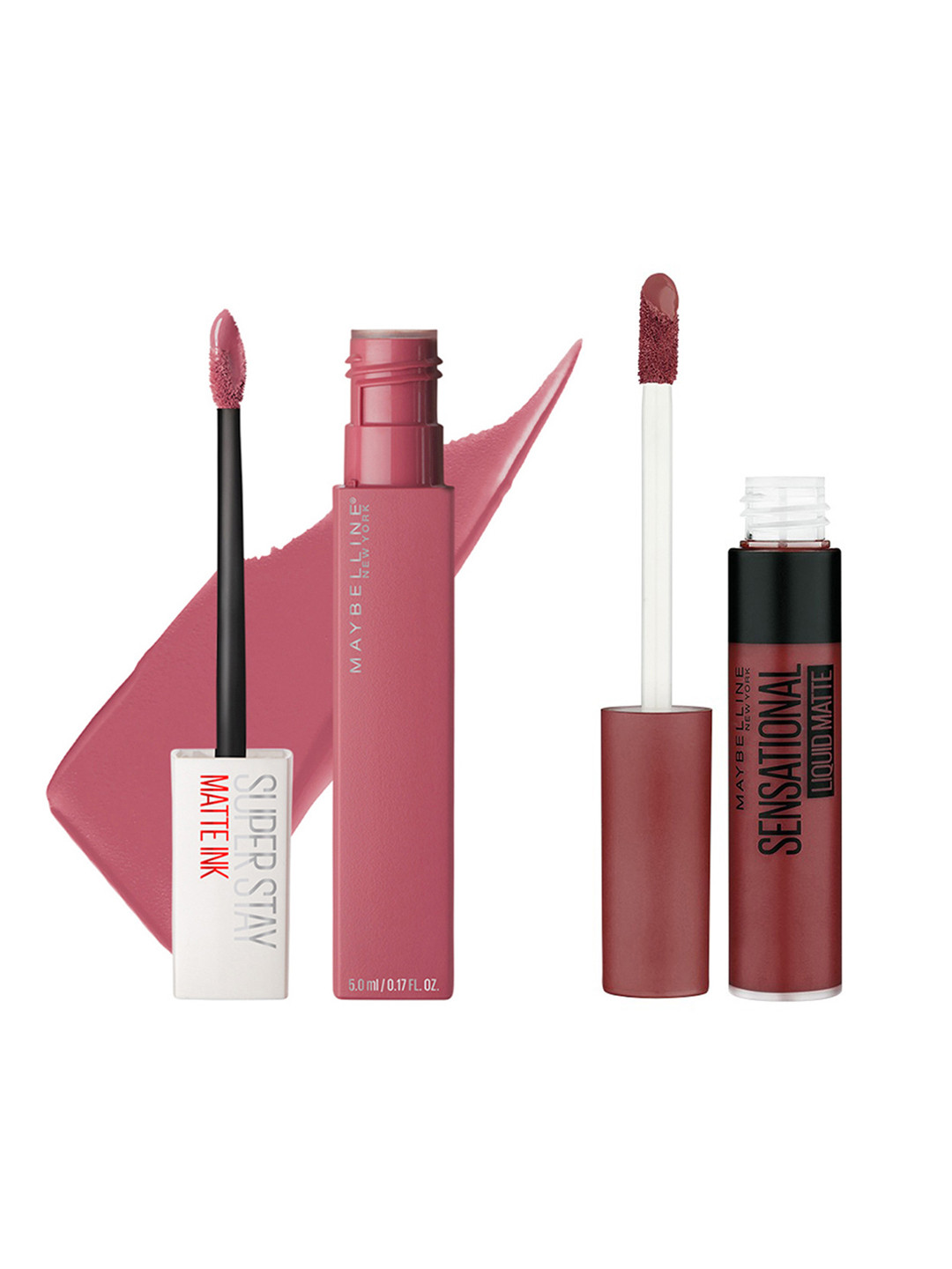 Maybelline New York Set Of 2 Liquid Matte Lipstick