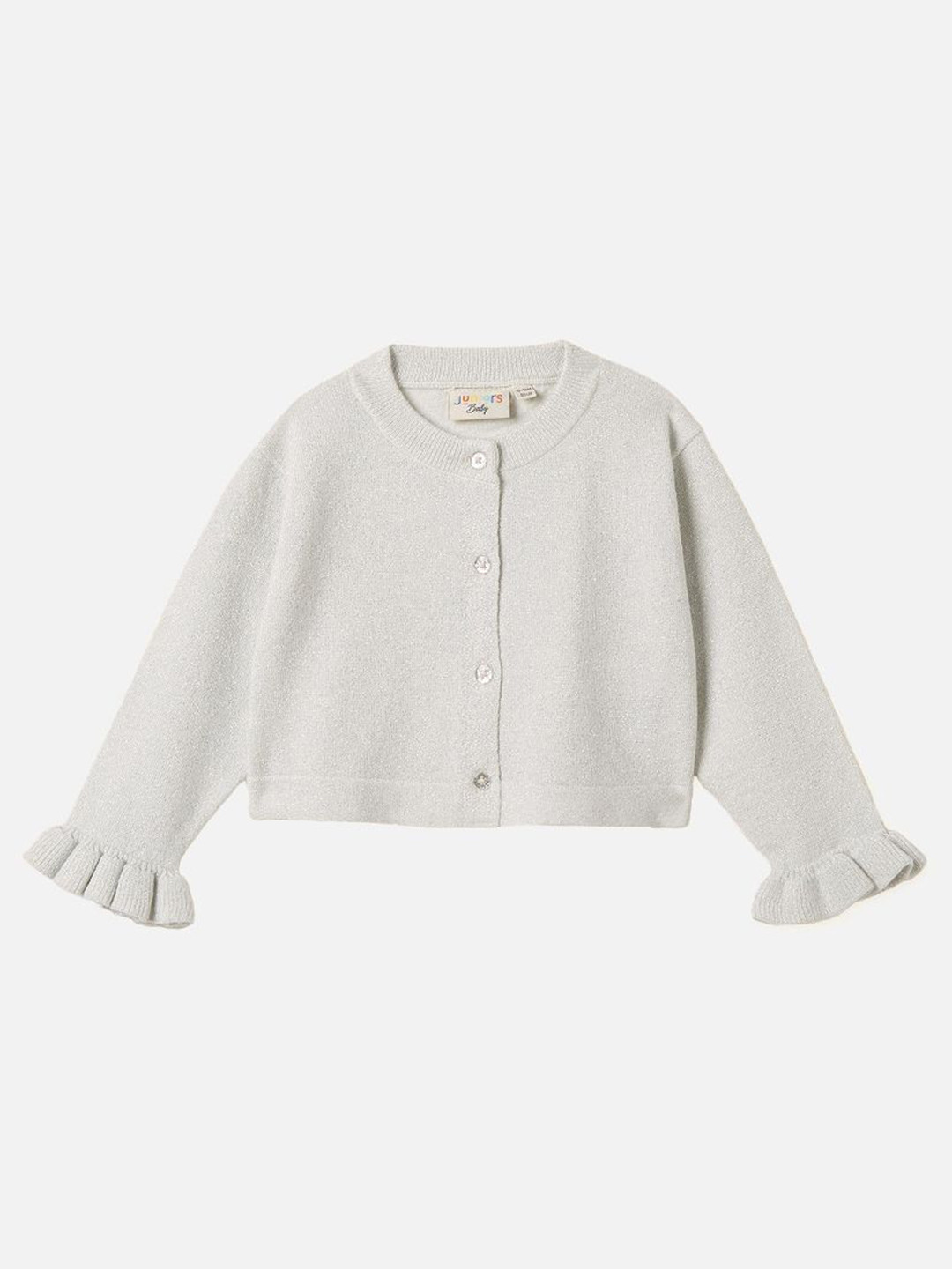 Juniors by Babyshop Girls Textured Cardigan with Long Sleeves