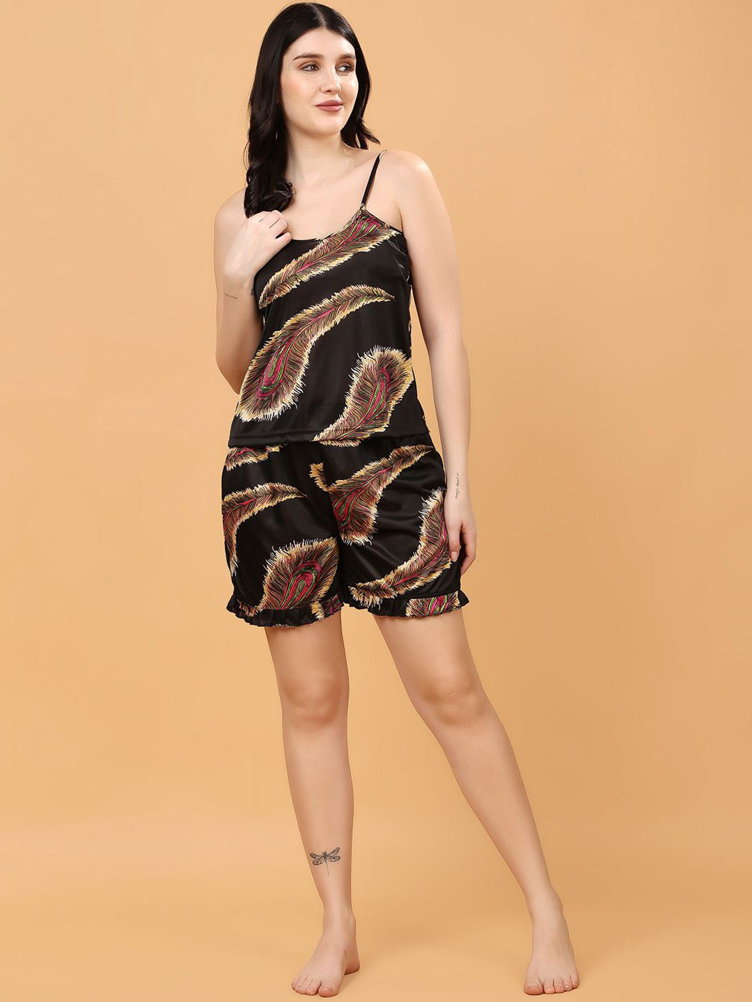Moda Rapido Women Tropical Printed Night suit