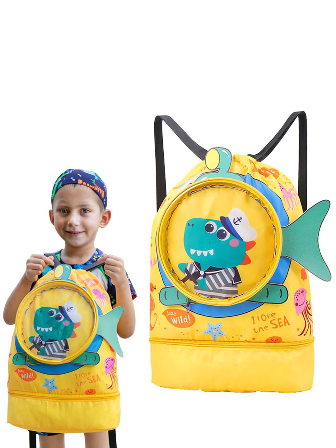 Palay Men Print Shoulder Graphic Backpack