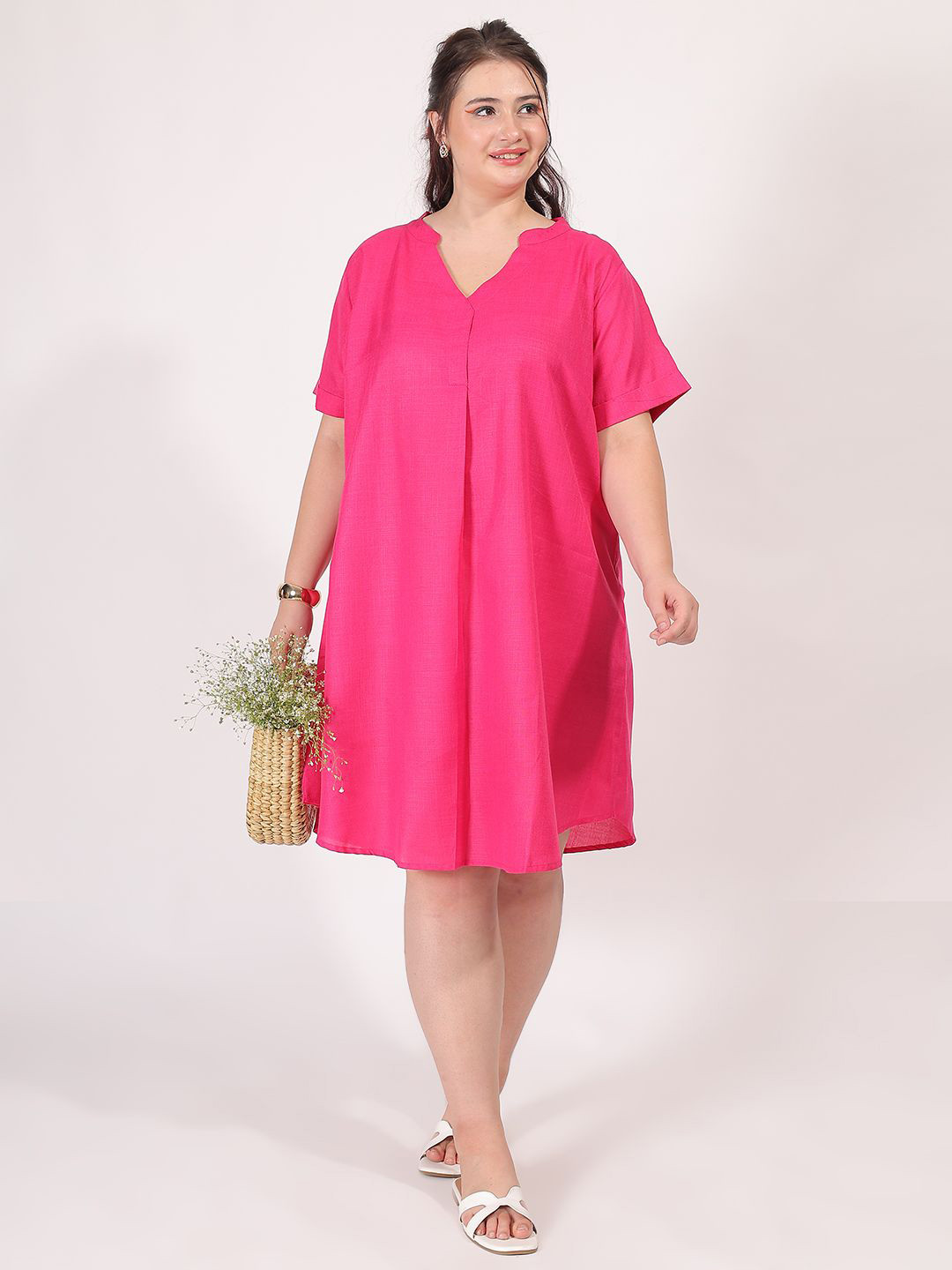 Qurvii+ A-Line Dress