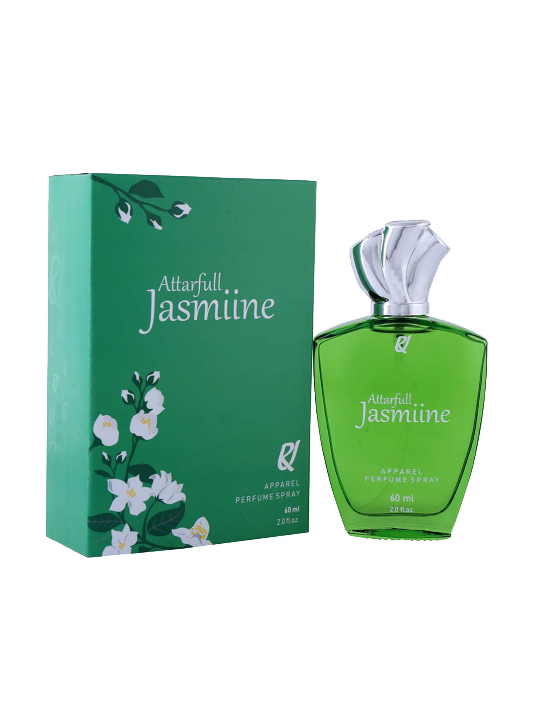 RU Set Of 2 Attarfull Jasmiine & Magnetic Alcohol Free Apparel Perfumed Spray - 60 ml Each