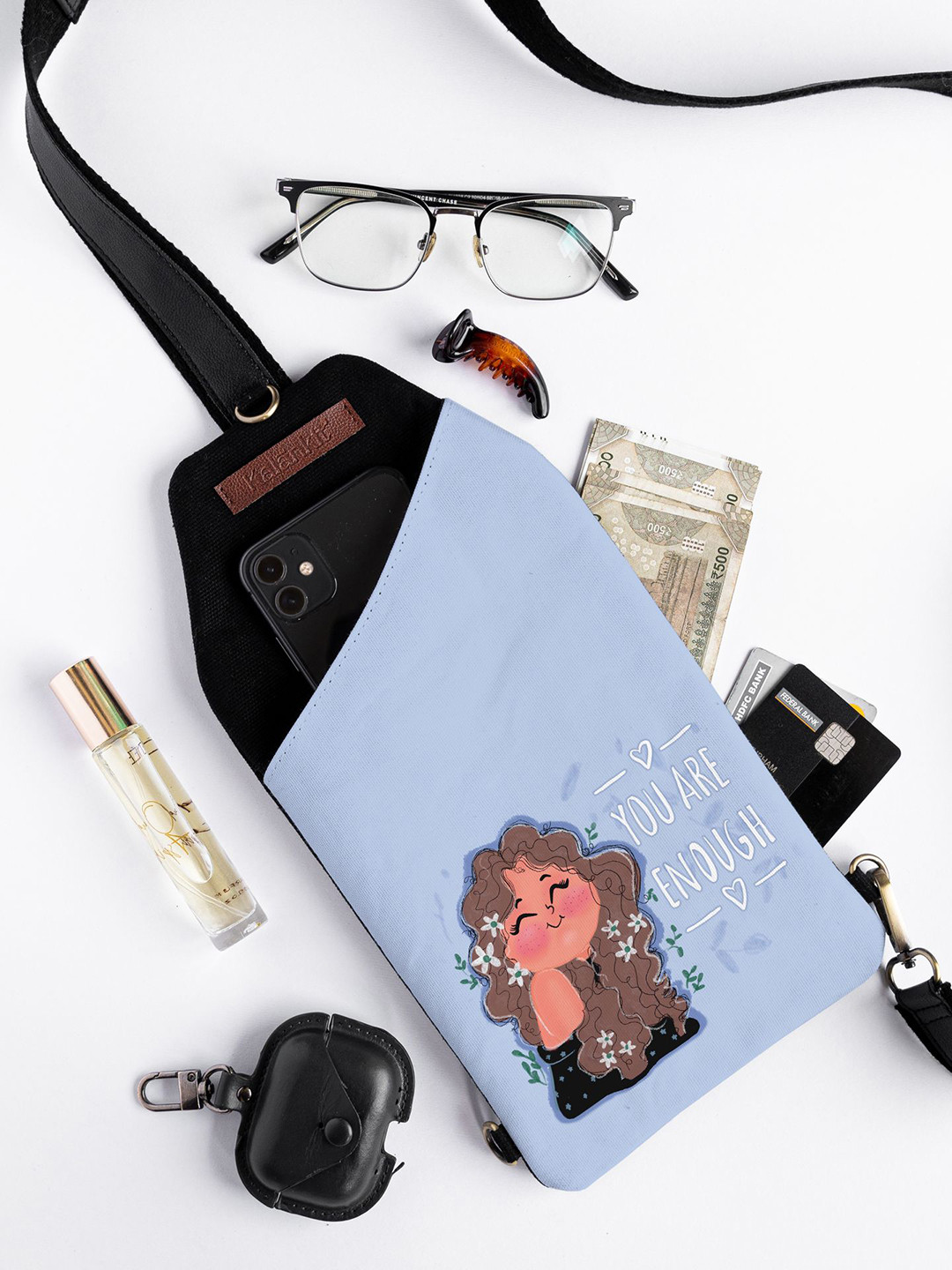 Kalankit Unisex Stylish Crossbody Fanny Pack Waist Pouch