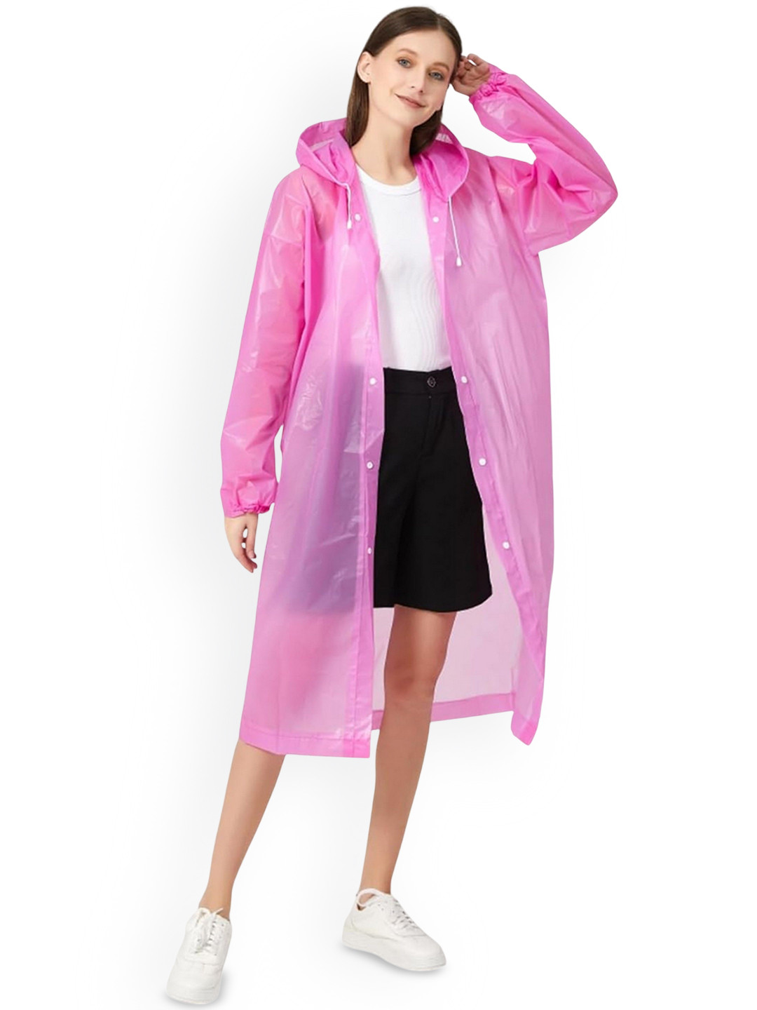 Infispace Kids Long Sleeves Waterproof EVA Rain Jacket