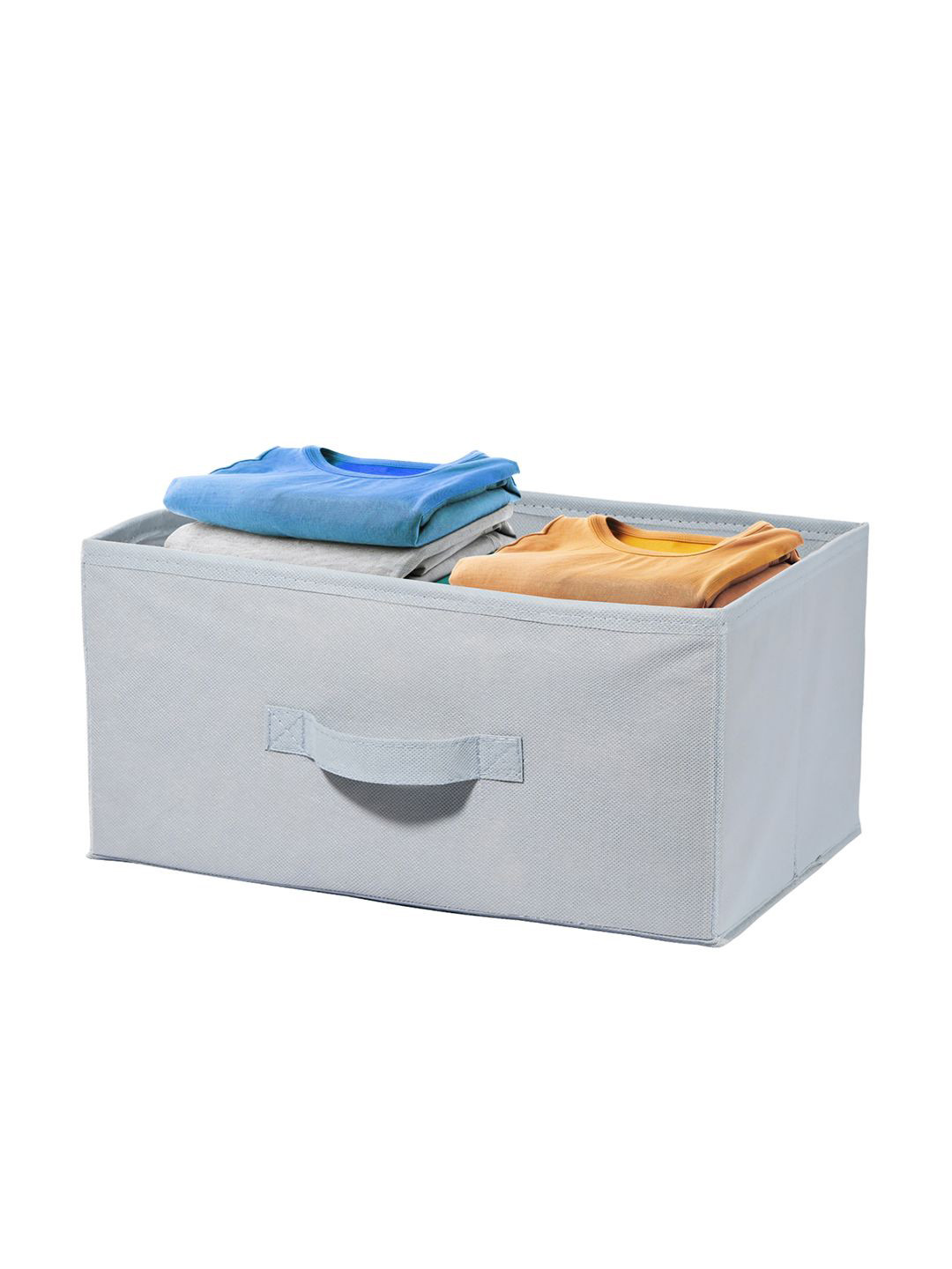Kuber Industries Grey Non Woven Drawer Storage Foldable Cloth Storage Organisers