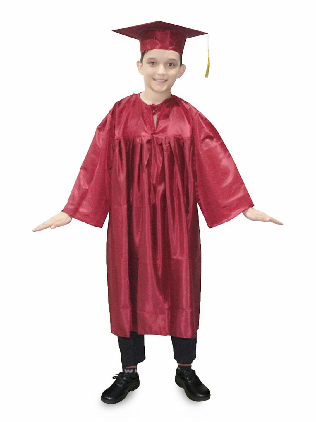 Kaku Fancy dresses Kids Graduation Gown With Hat & Stole Degree Costume