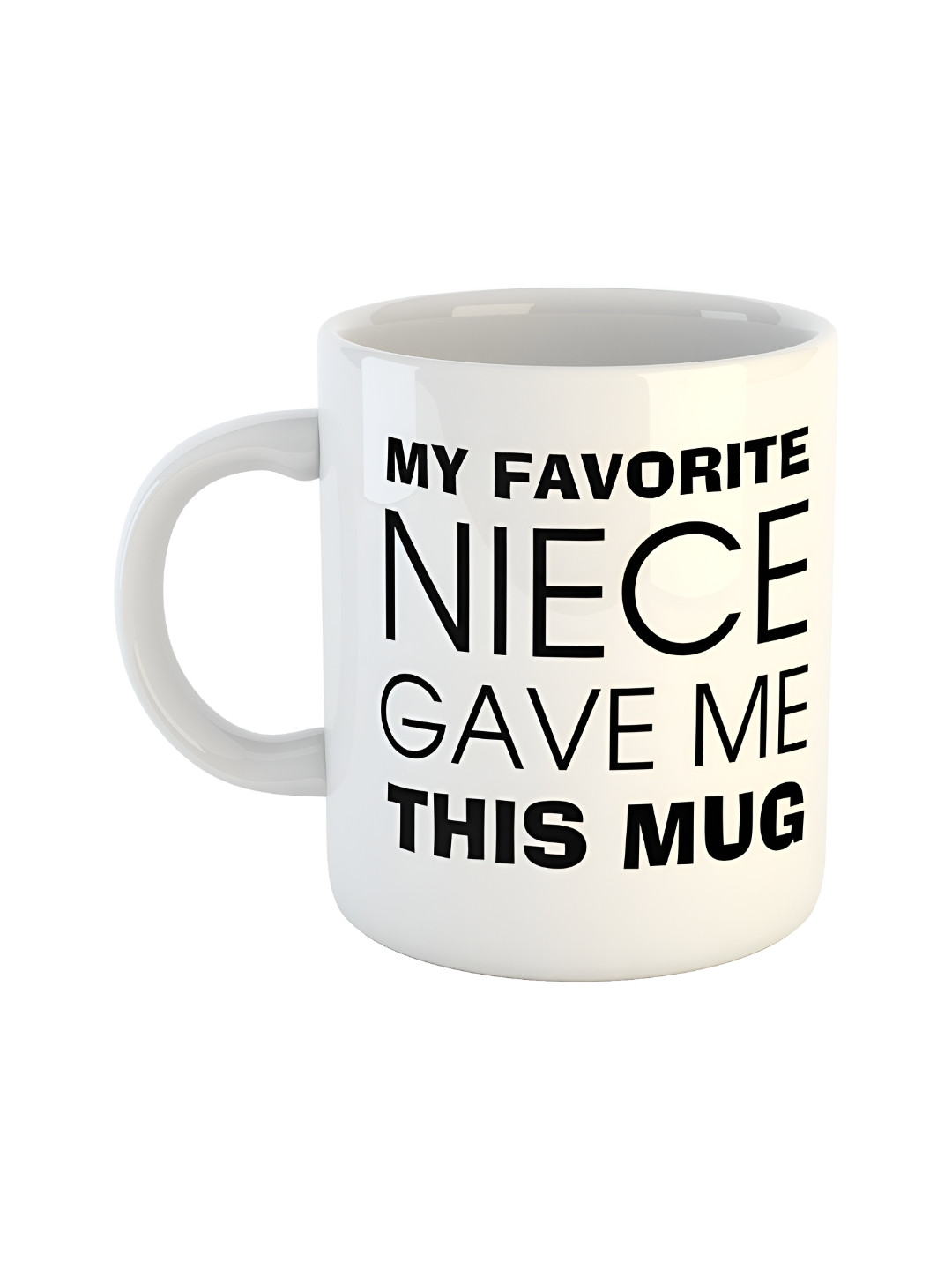 ARTBUG Work Hard Quotation White Typography Ceramic Handmade Mug-300ml