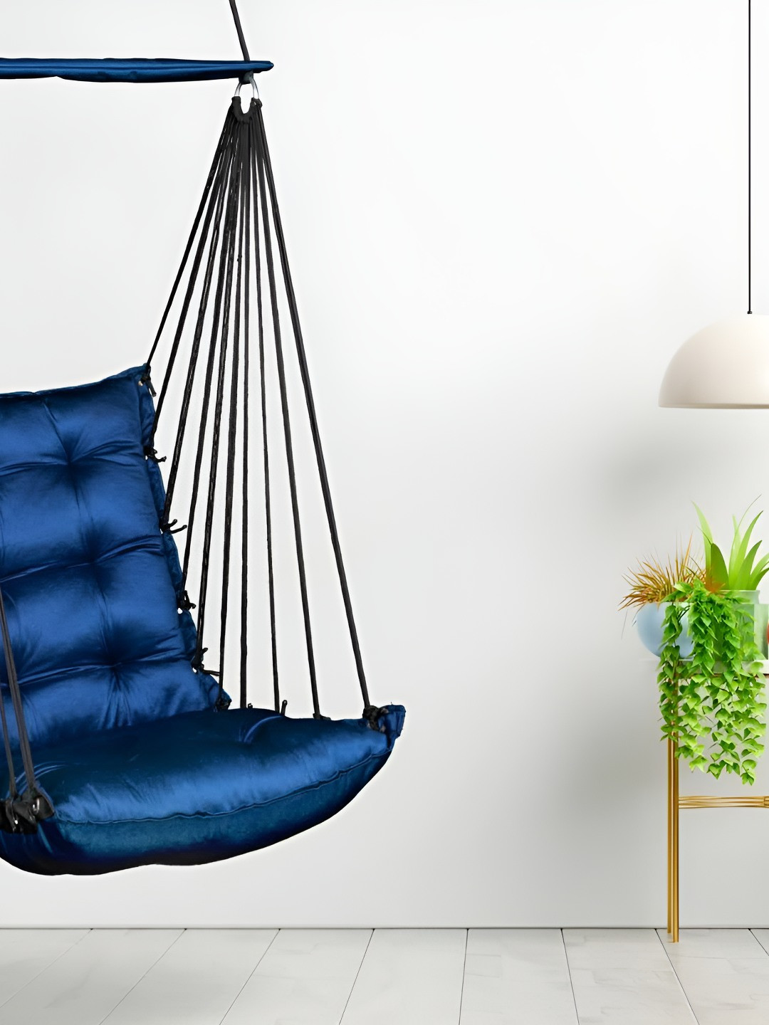 Swingzy Blue & Black Hammock Swing Chair