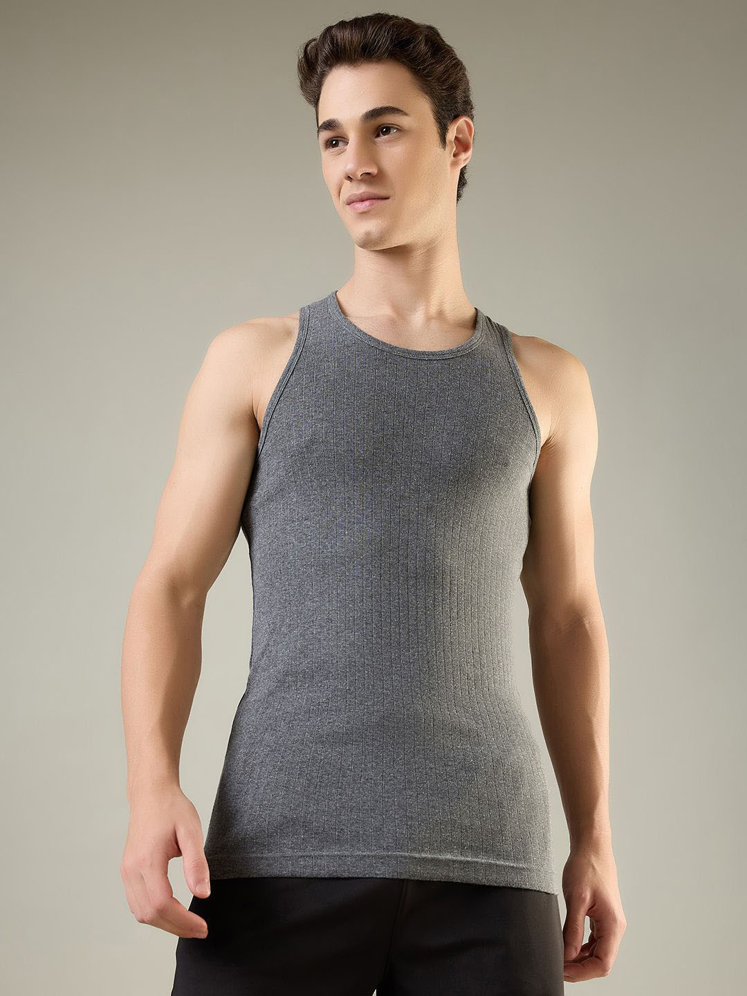 Park Avenue Combed Cotton Basic Vests PZVX00120-G887F080