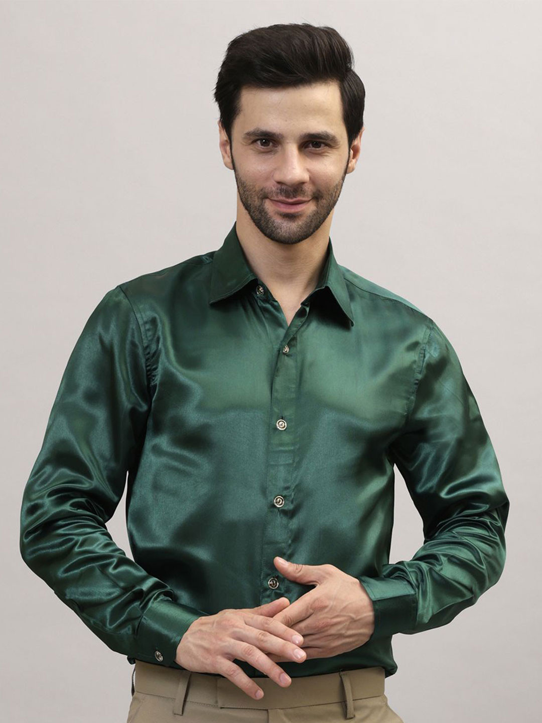 Frolic Rolic Men Classic Opaque Party Shirt