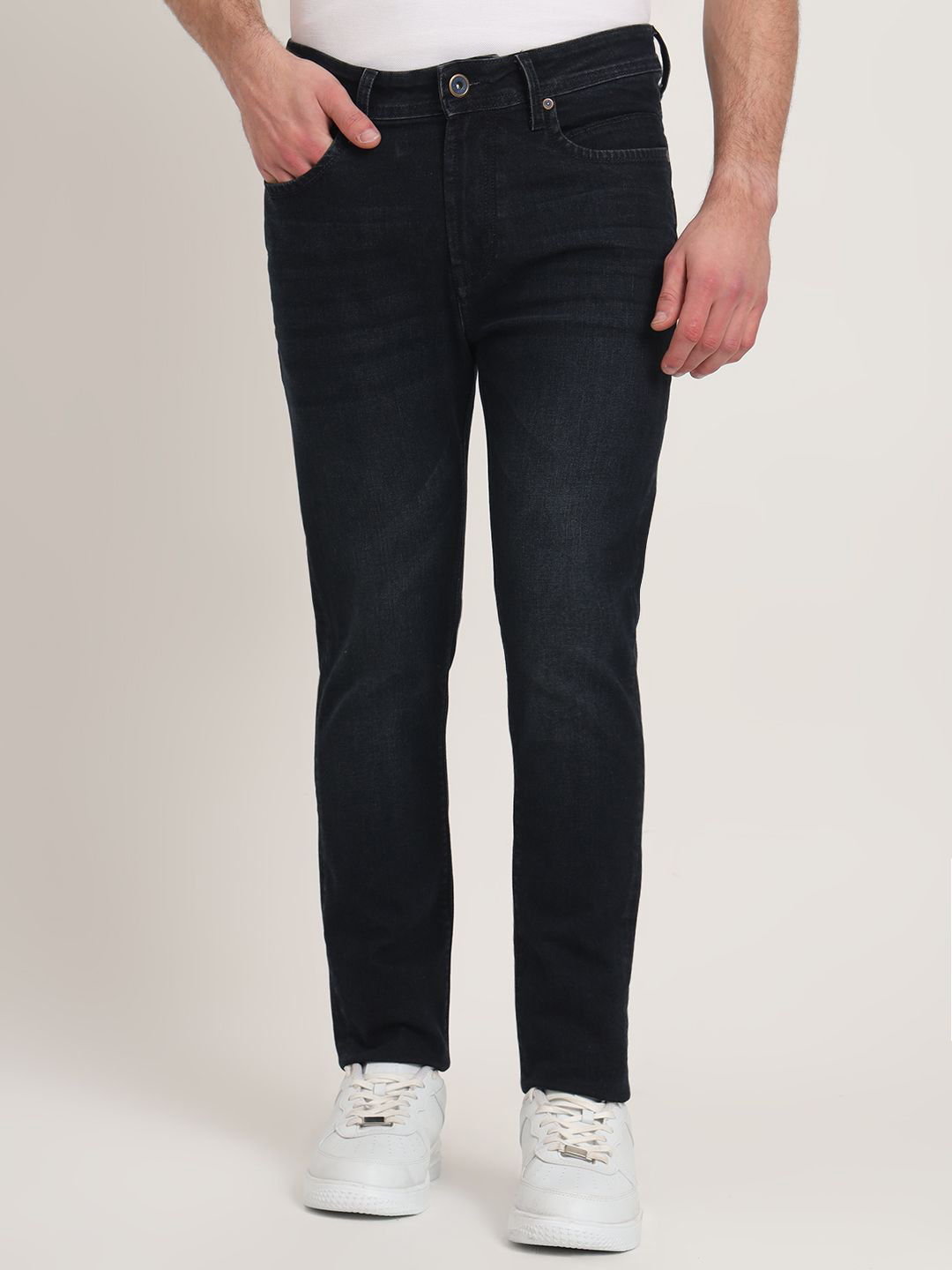 JADE BLUE Men Indigo Blue Slim Fit Comfortable Stretchable Classic Denim  Jeans