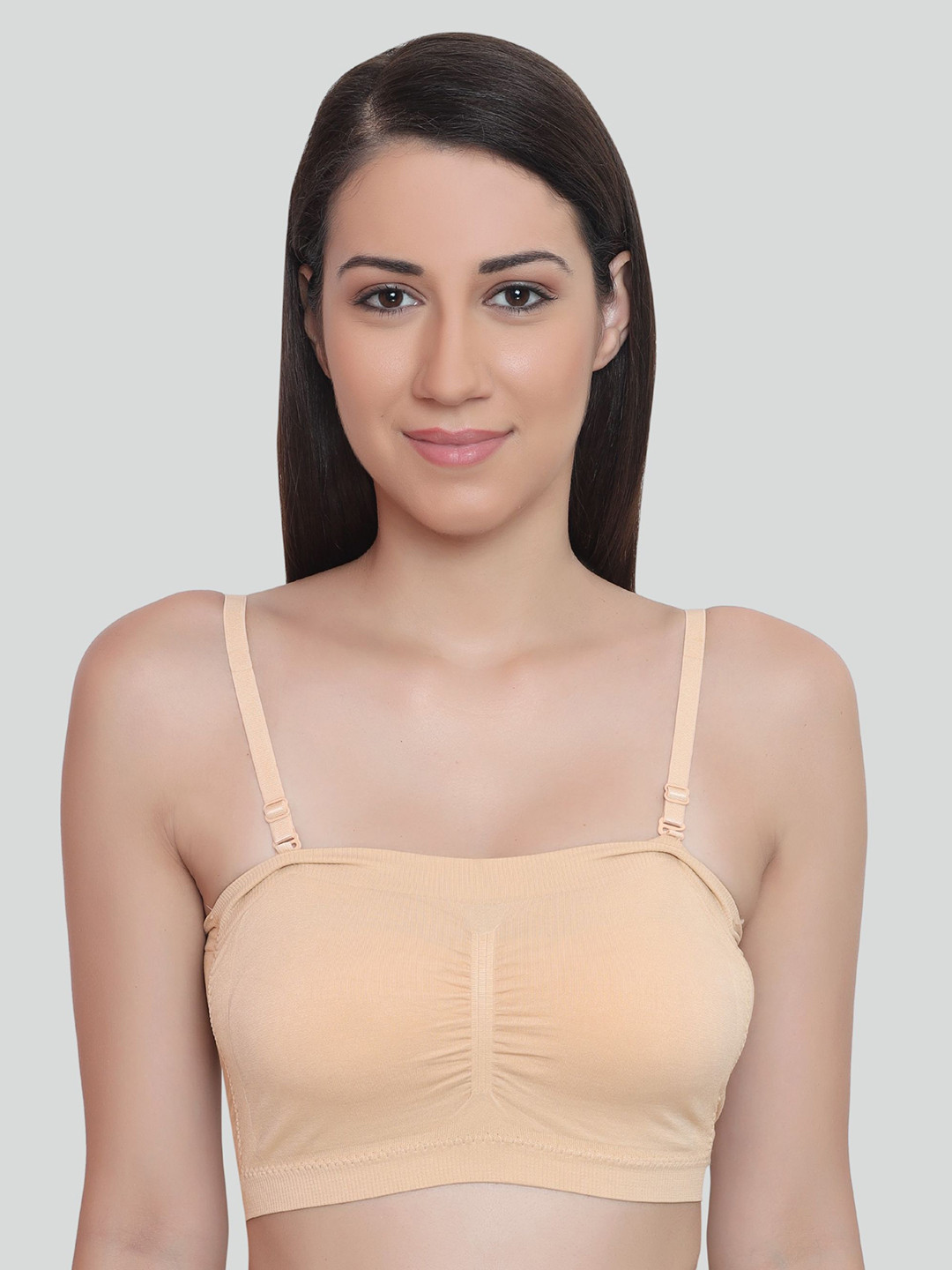 Glamoras Padded Bandeau Bra Medium Coverage