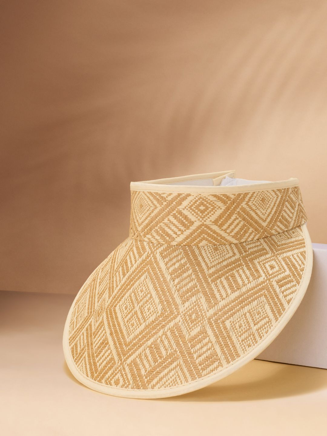 Forever Glam by Pantaloons Women Printed Visor Cap