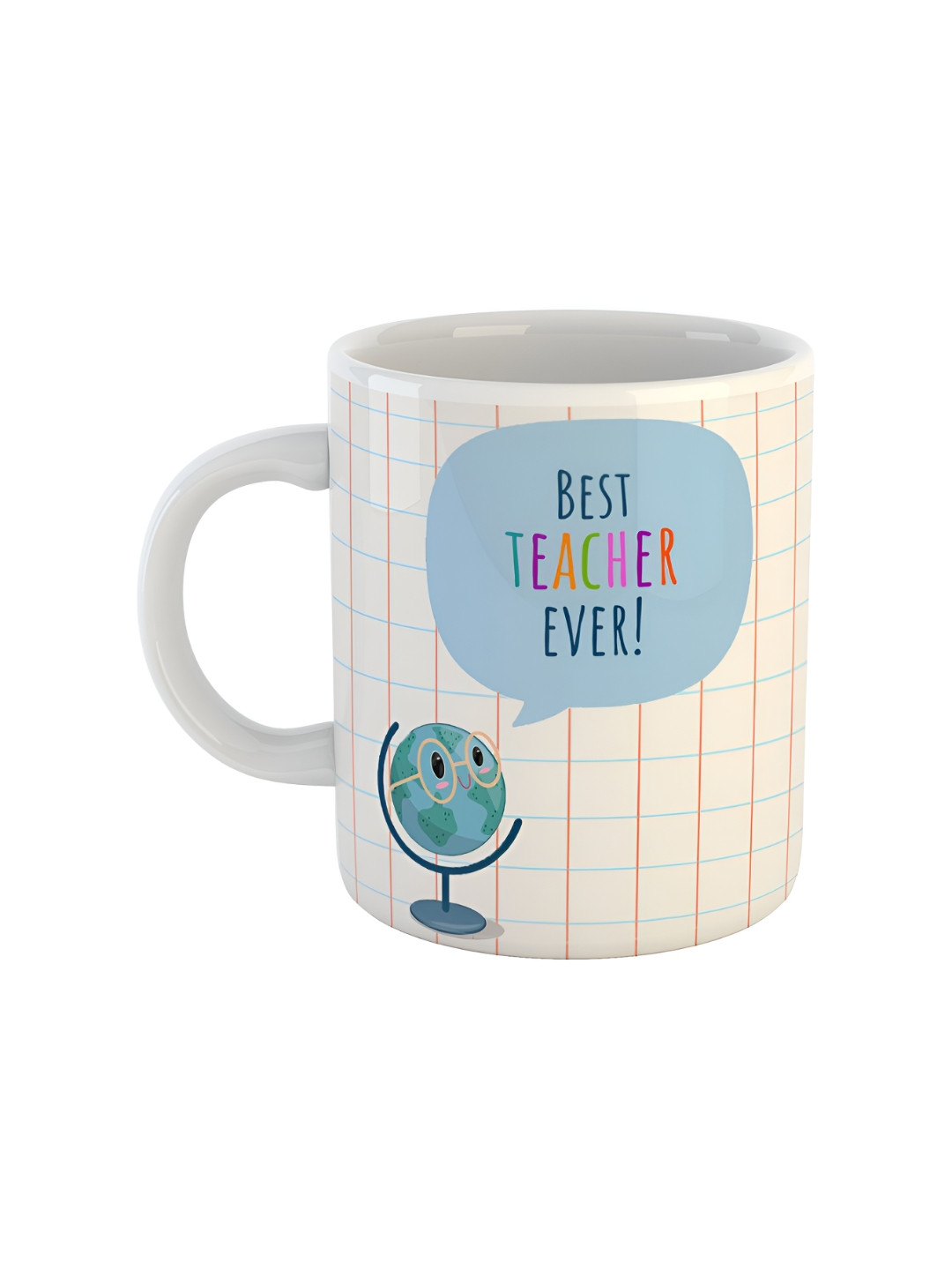 ARTBUG The Hut Morning Companions White Typography Ceramic Microwave Safe Mug-325ml