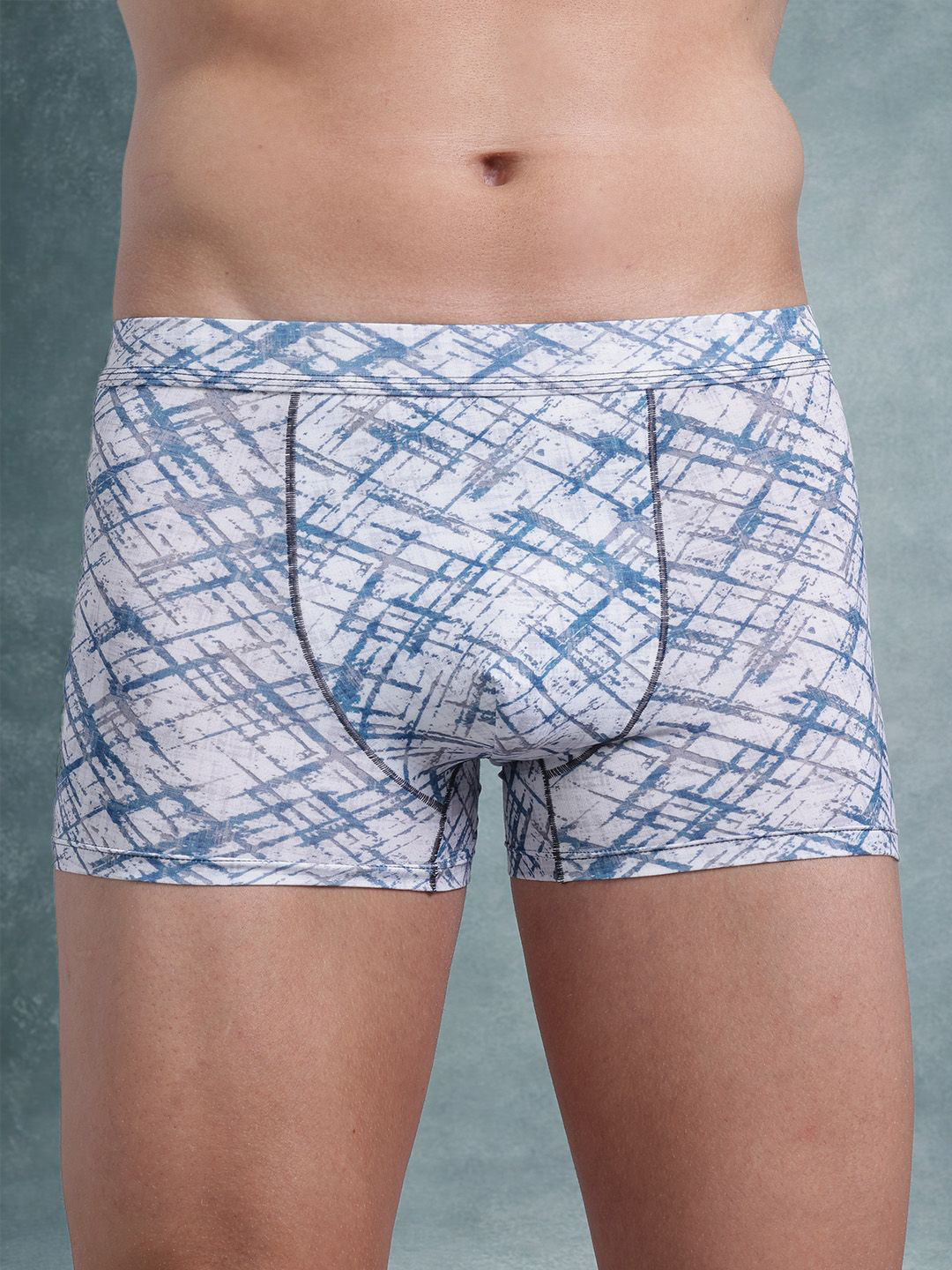 The Roadster Lifestyle Co Men Printed Stretchable Trunk -PACK-2-RTI-PV-Print-R1-S