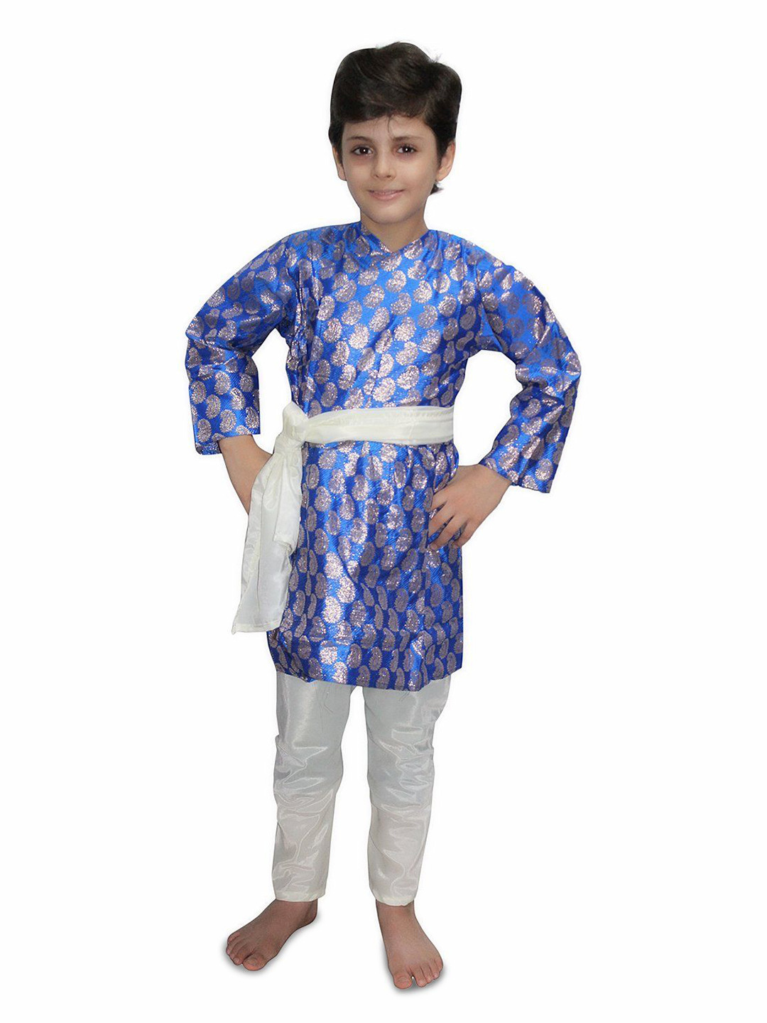 Kaku Fancy dresses Boys Woven Design Garba Dandiya Dance Costume