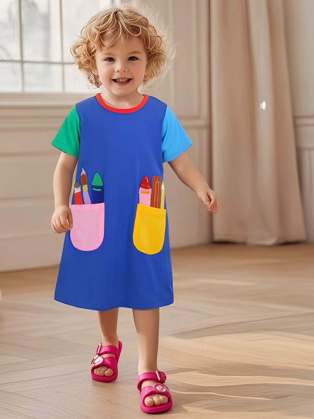 JC SPARKLE Print T-shirt Dress