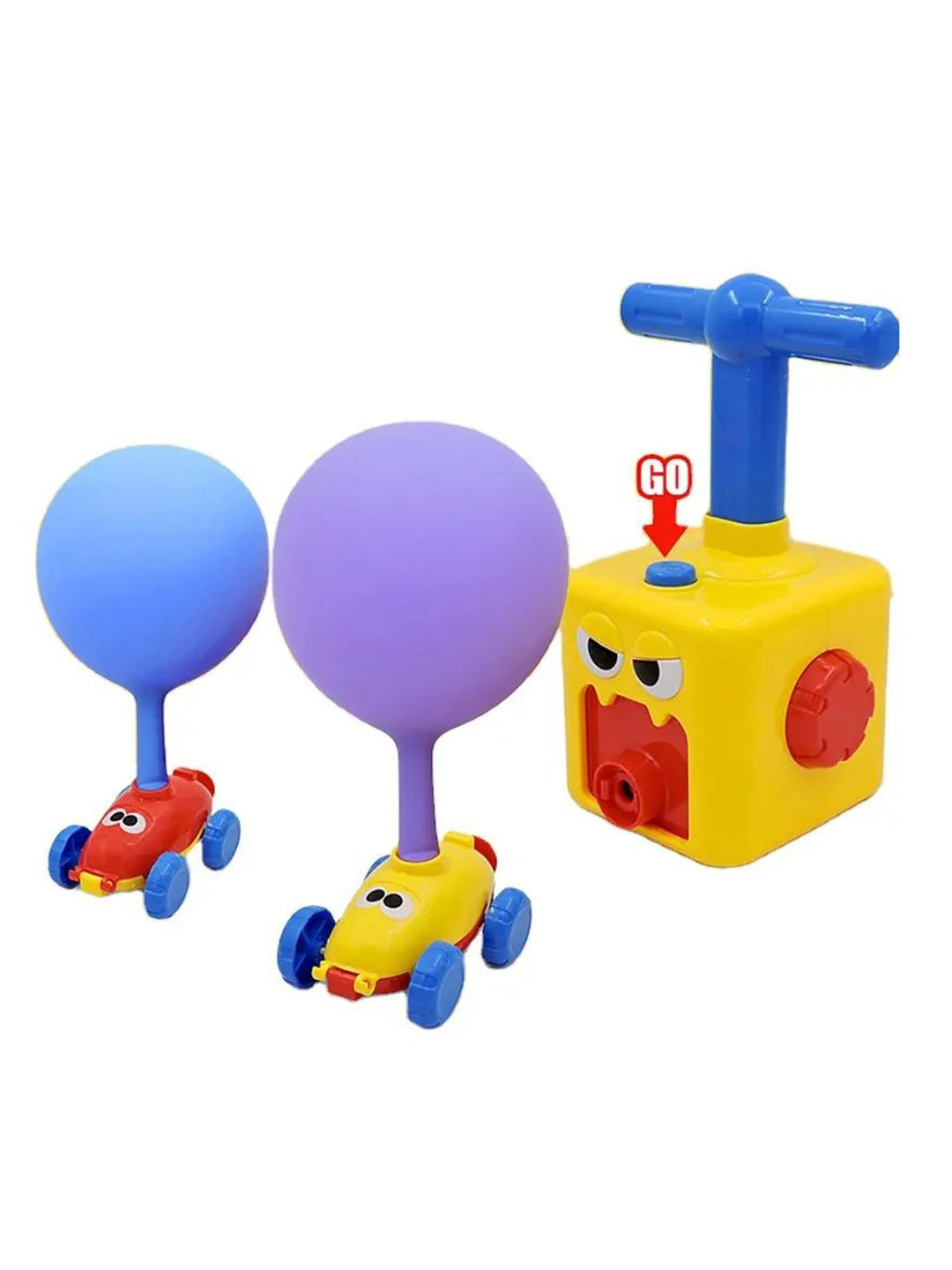 MUREN Balloon Launcher & Powered Car Toy Set