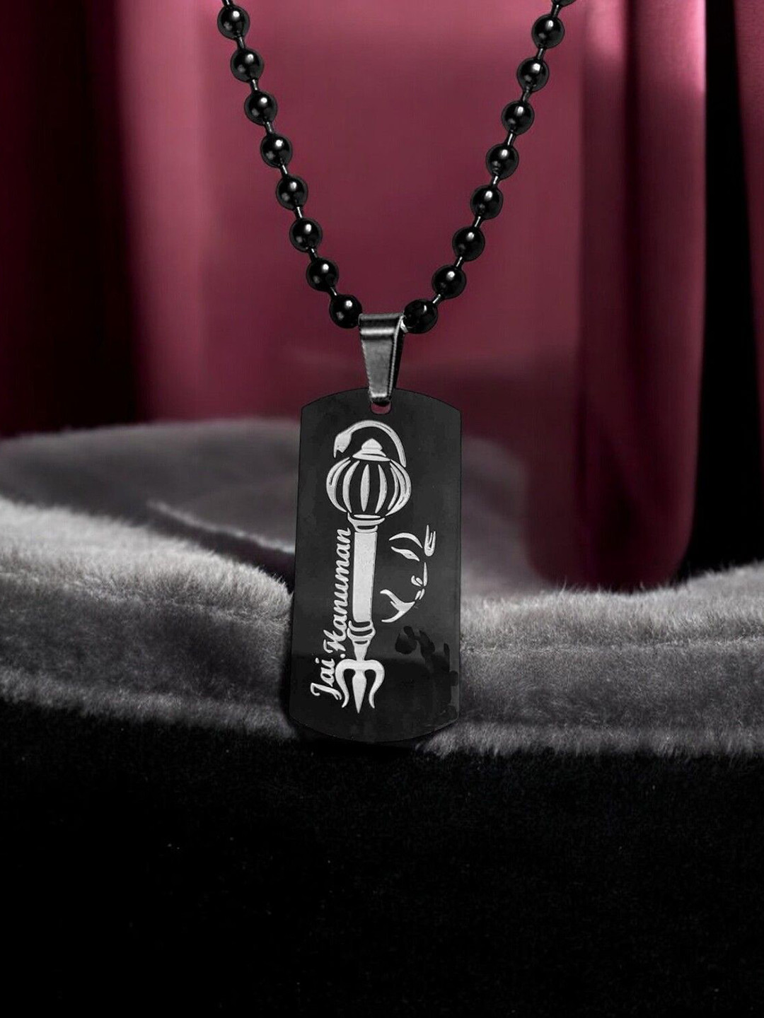 M Men Style Stainless Steel Gold-Plated Religious  Geometric Pendants