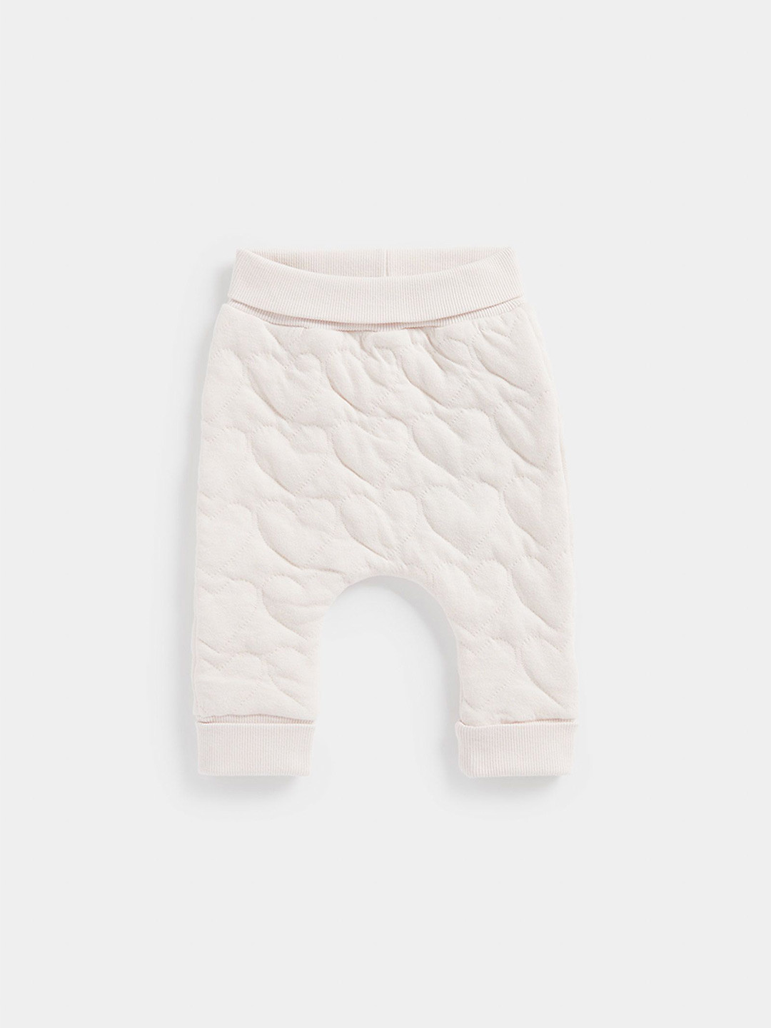 mothercare Girls Solid Regular Fit Mid-Rise Joggers Trousers