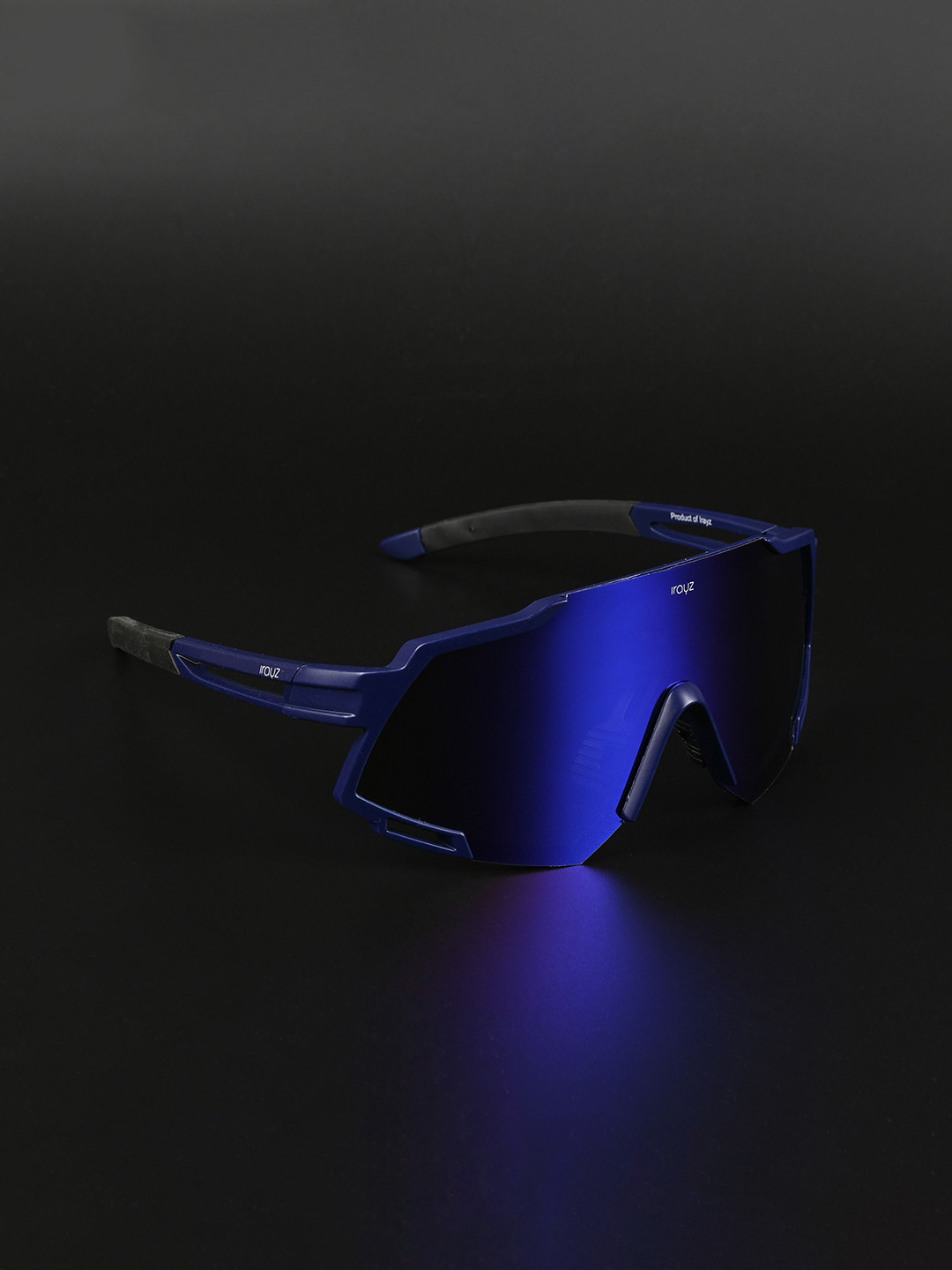 Irayz Unisex Sports Sunglasses with UV Protected Lens Irz_Bull Blue