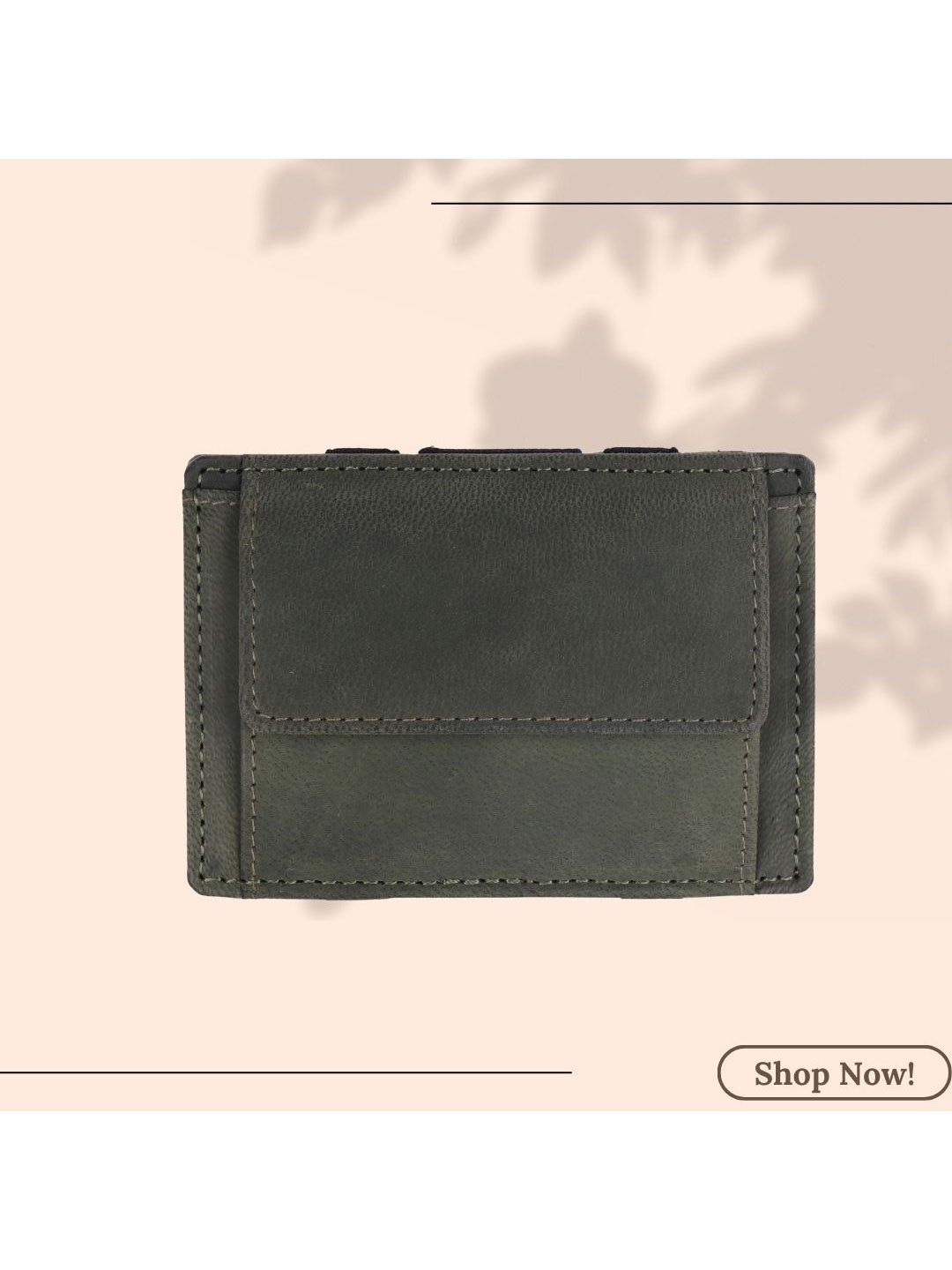 LONDON ALLEY Men Leather Card Holder