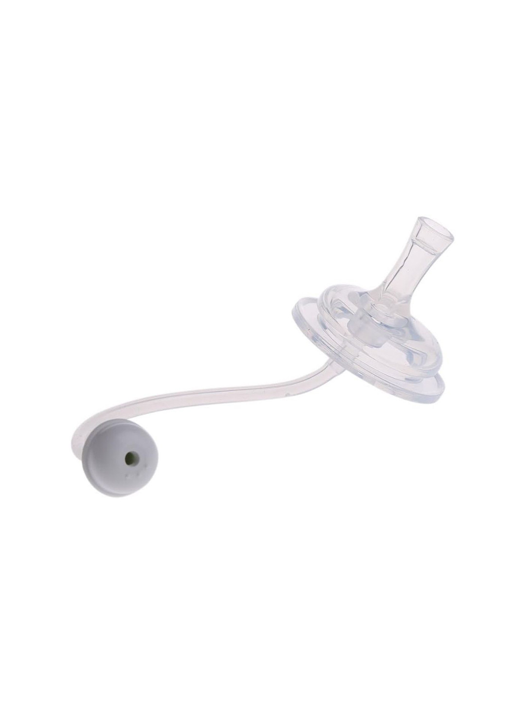 Adore Unisex Narrow Feeding Bottle with Transparent Silicone Straw and Gravity Ball