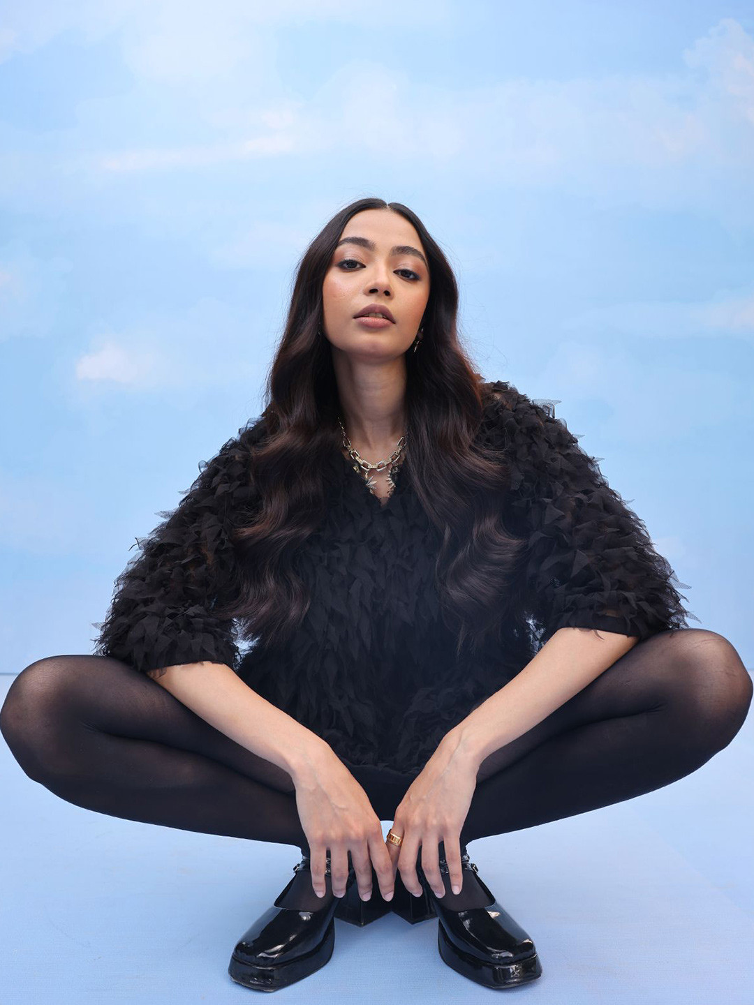 COUCHE BY ANANDINI Women Premium Opaque Semiformal Shirt