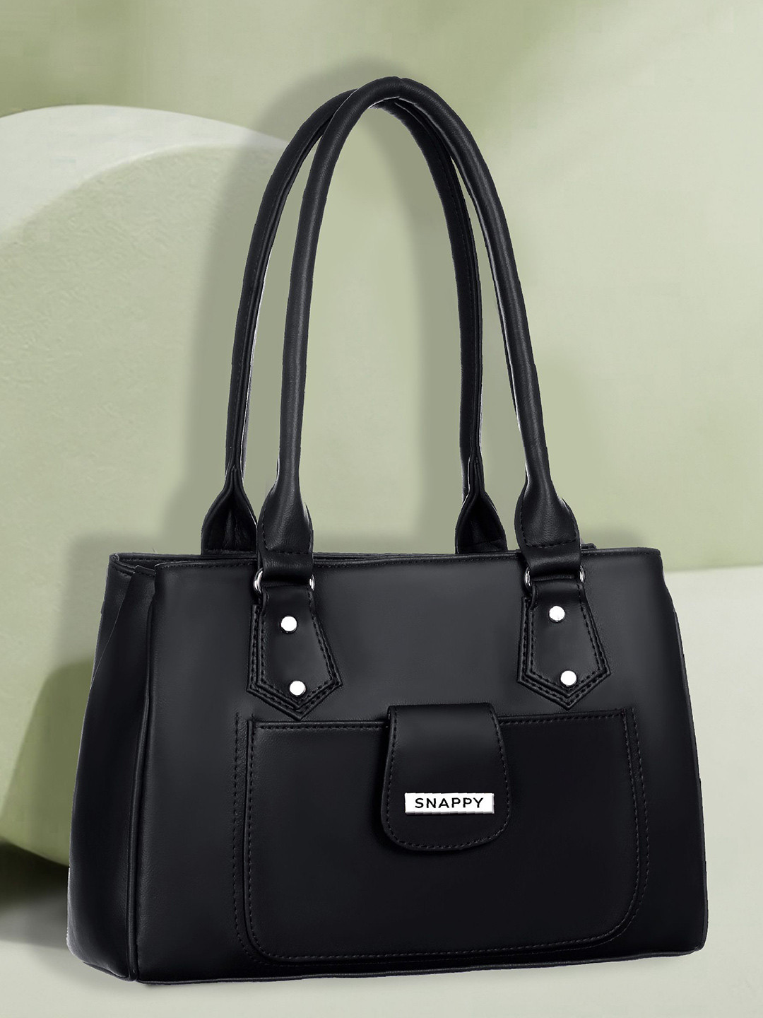 SNAPPY Structured Shoulder Bag