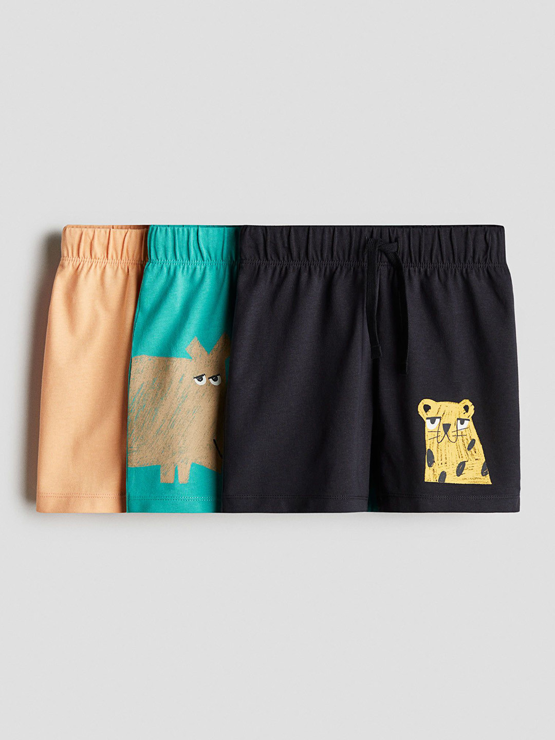 H&M 3-Pack Pull-On Shorts